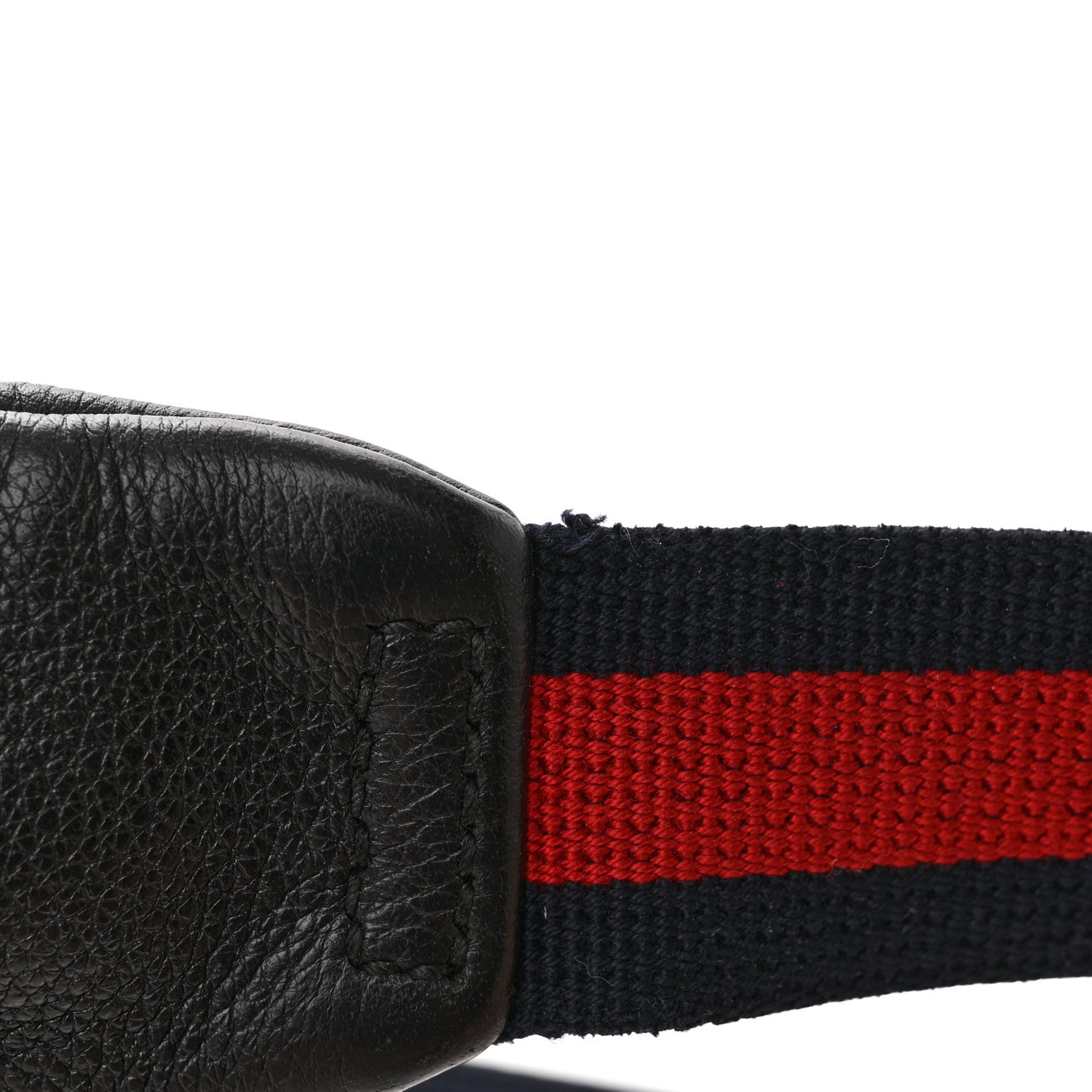 Gucci Grained Calfskin Coco Capitan Logo Belt Bag Black 15 of 16