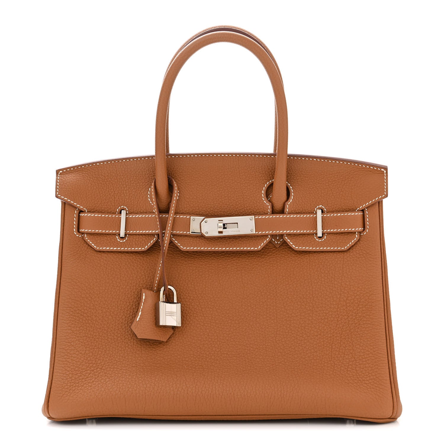 Hermes Togo BIRKIN 30 Gold 1 of 11