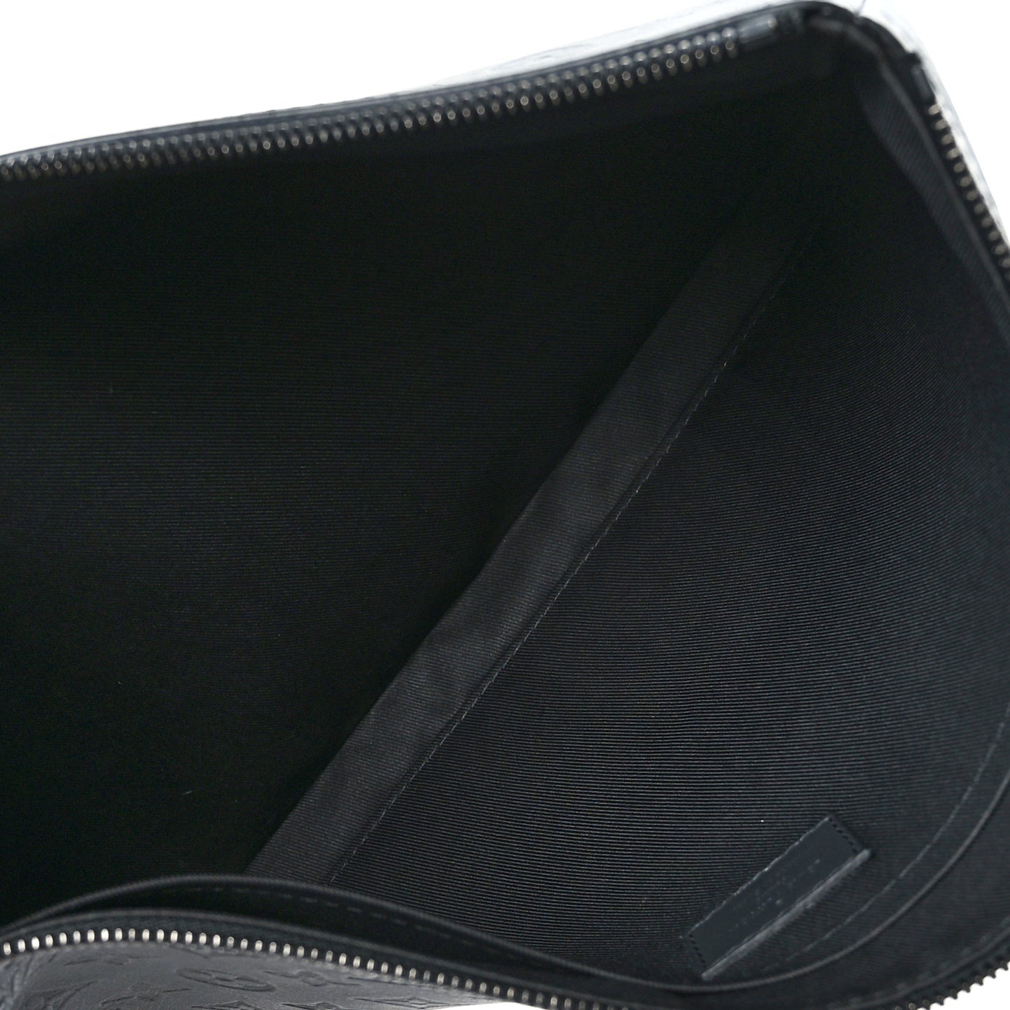 Calfskin Monogram Shadow Discovery Pochette Black