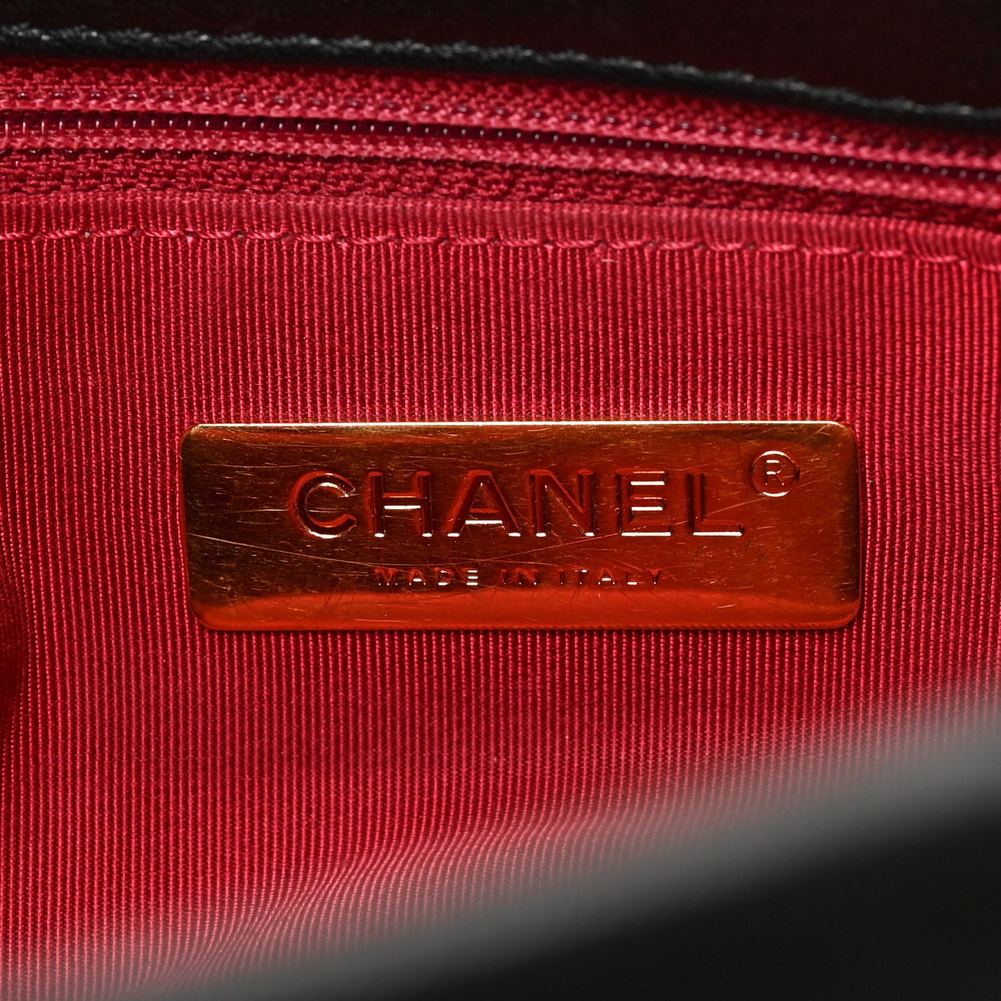 Lambskin Quilted Medium Chanel 19 Flap Black