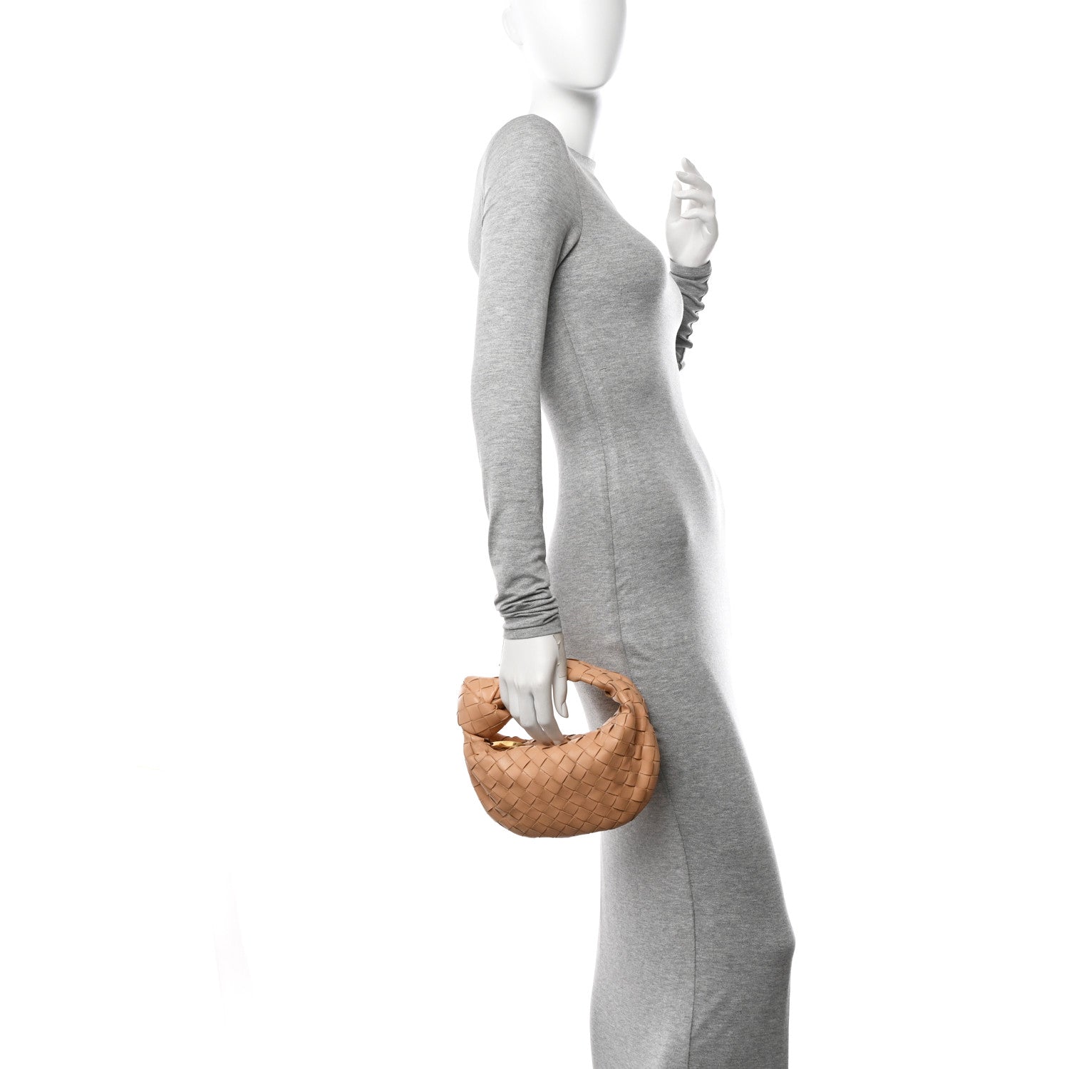 Bottega Veneta Nappa Intrecciato Mini Jodie Almond 2 of 10