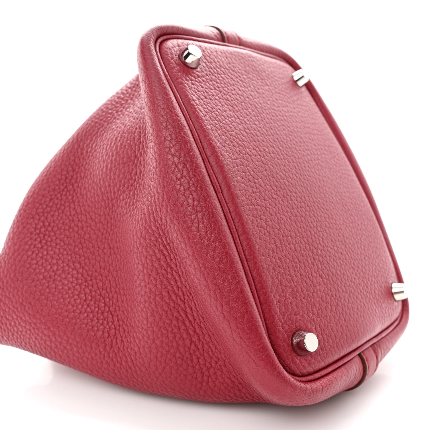 Hermes Taurillon Clemence Picotin Lock 18 PM Rubis 8 of 9