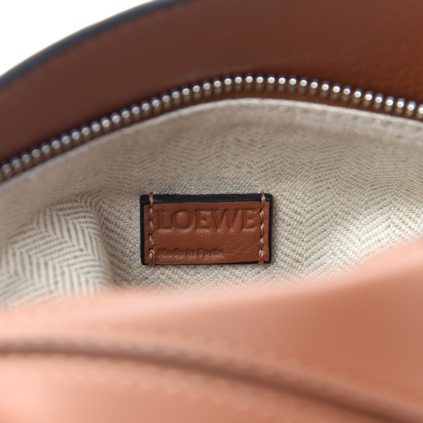 Calfskin Mini Puzzle Bag Tan