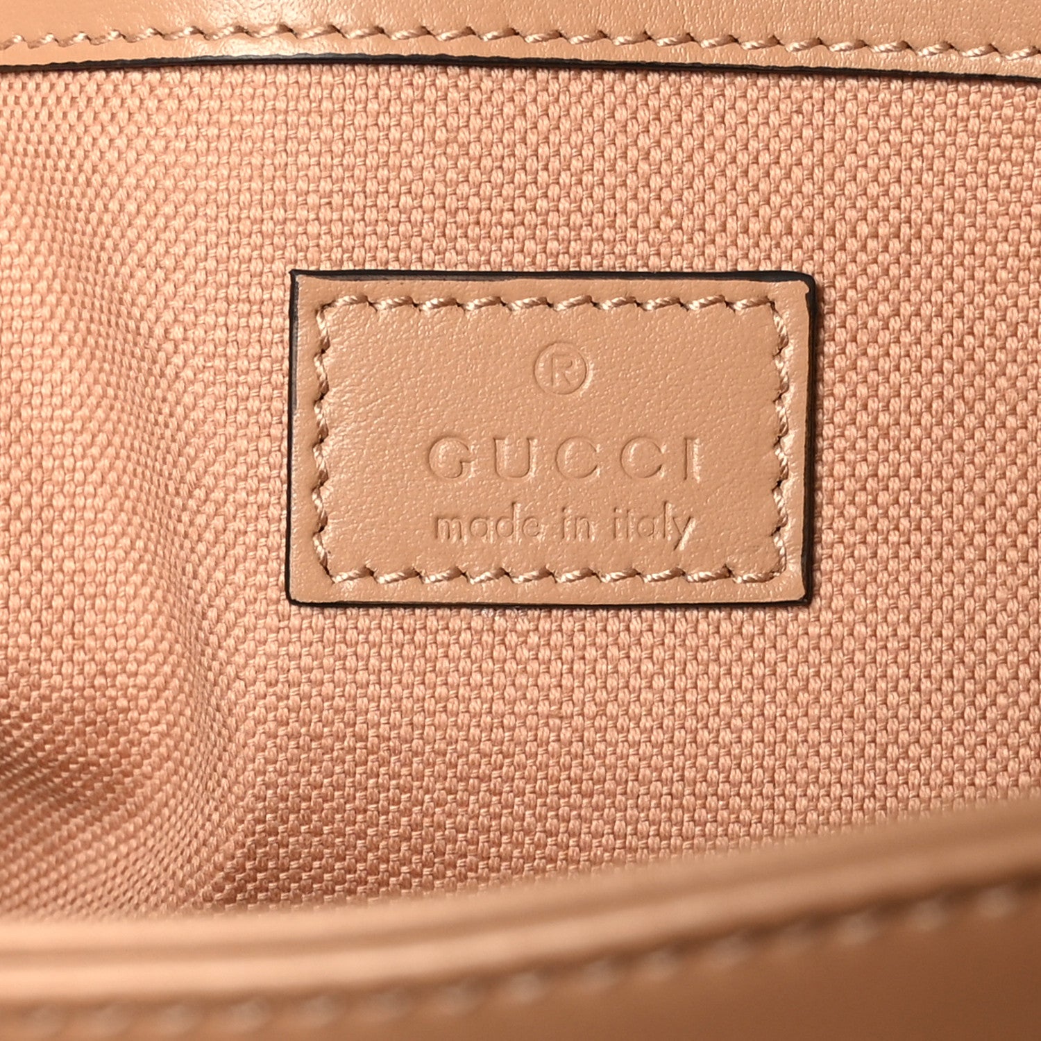 Gucci Calfskin Matelasse Monochrome GG Marmont Crossbody Shoulder Bag Camelia Winter Rose 7 of 10