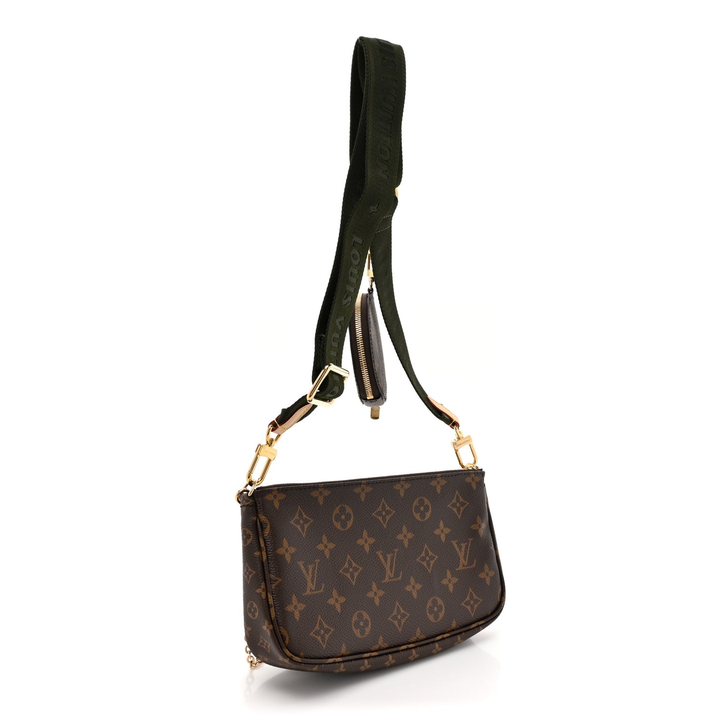 Monogram Multi Pochette Accessories Kaki