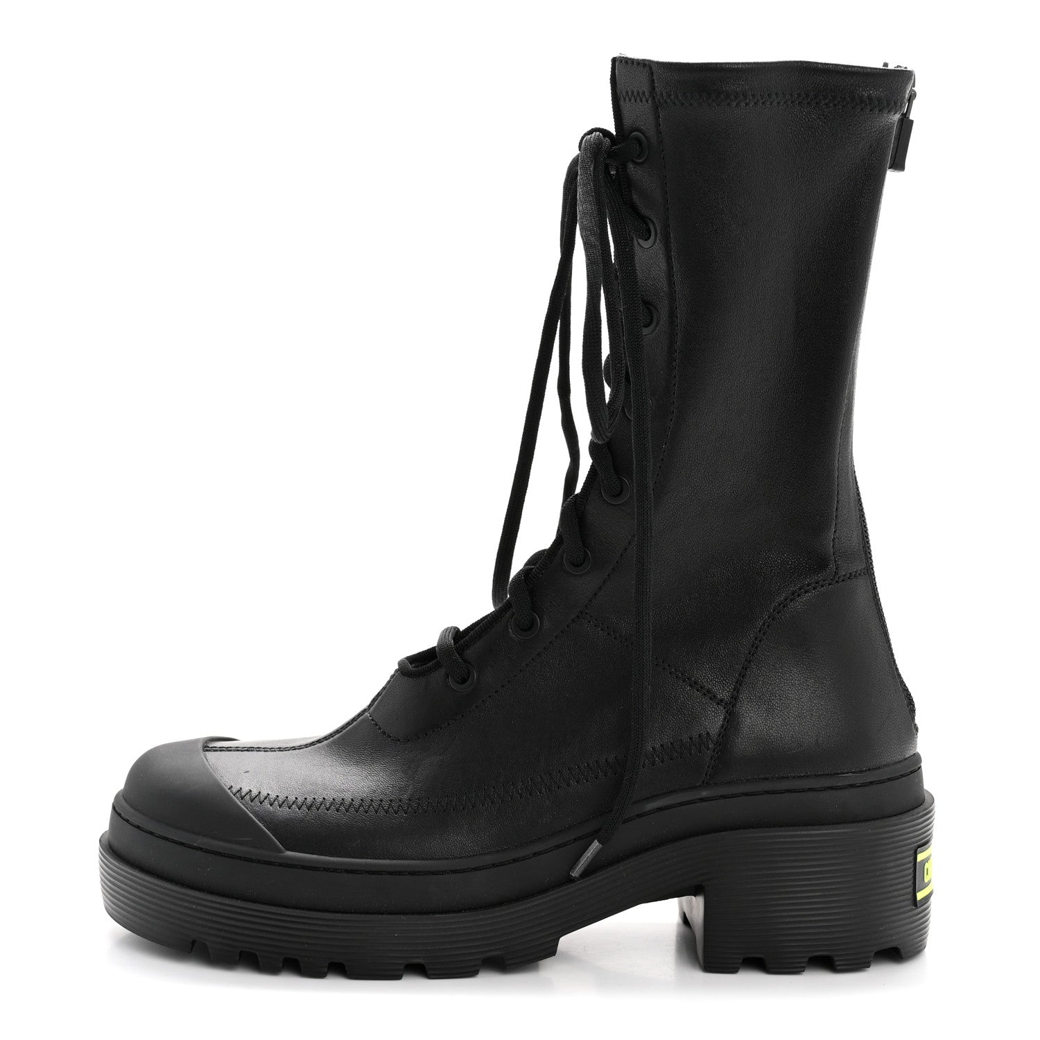 Christian Dior Nappa Stretch Dior Arcade Boots 38 Black 1817809