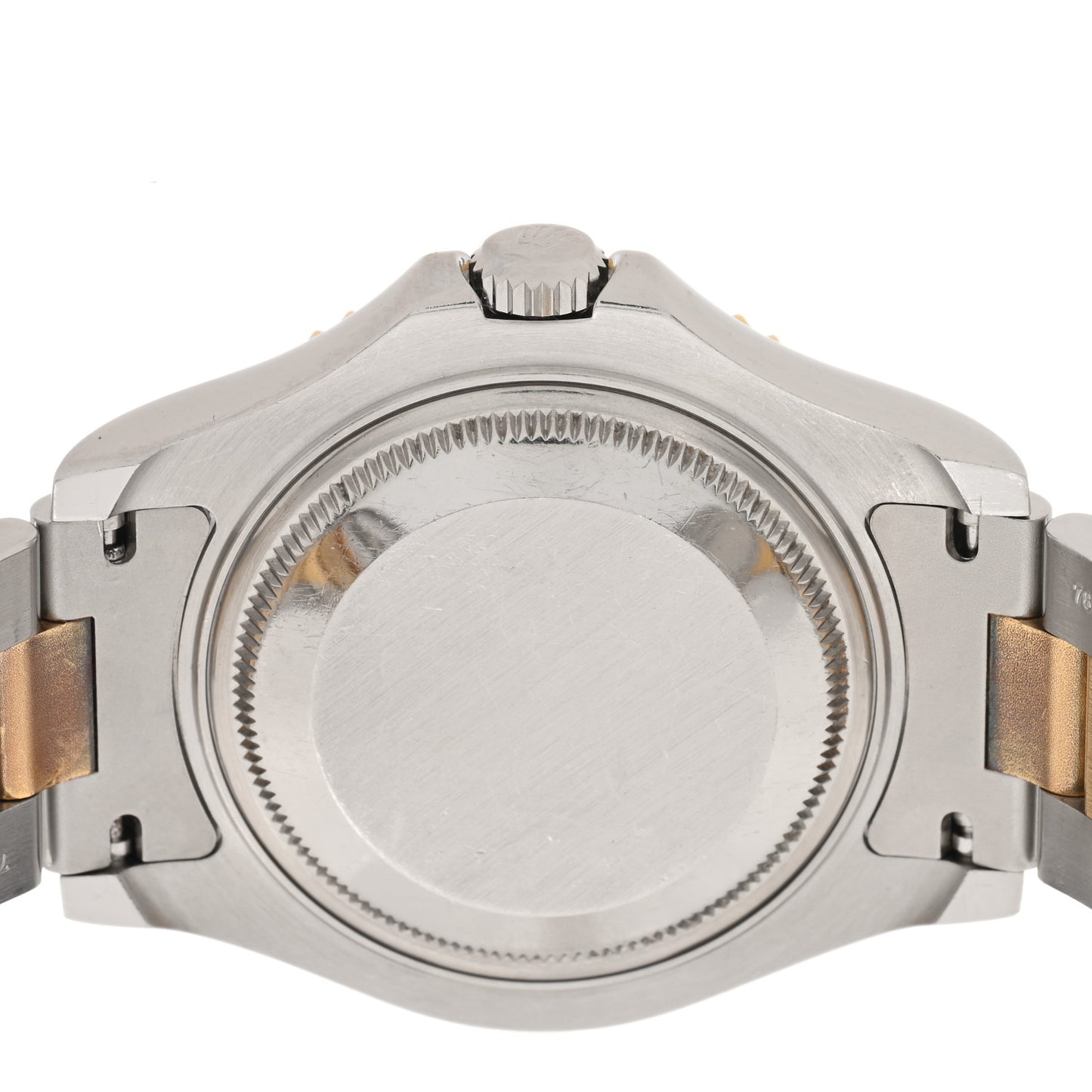 Stainless Steel 18K Yellow Gold 35mm Oyster Perpetual Date Yacht-Master Watch Blue 68623