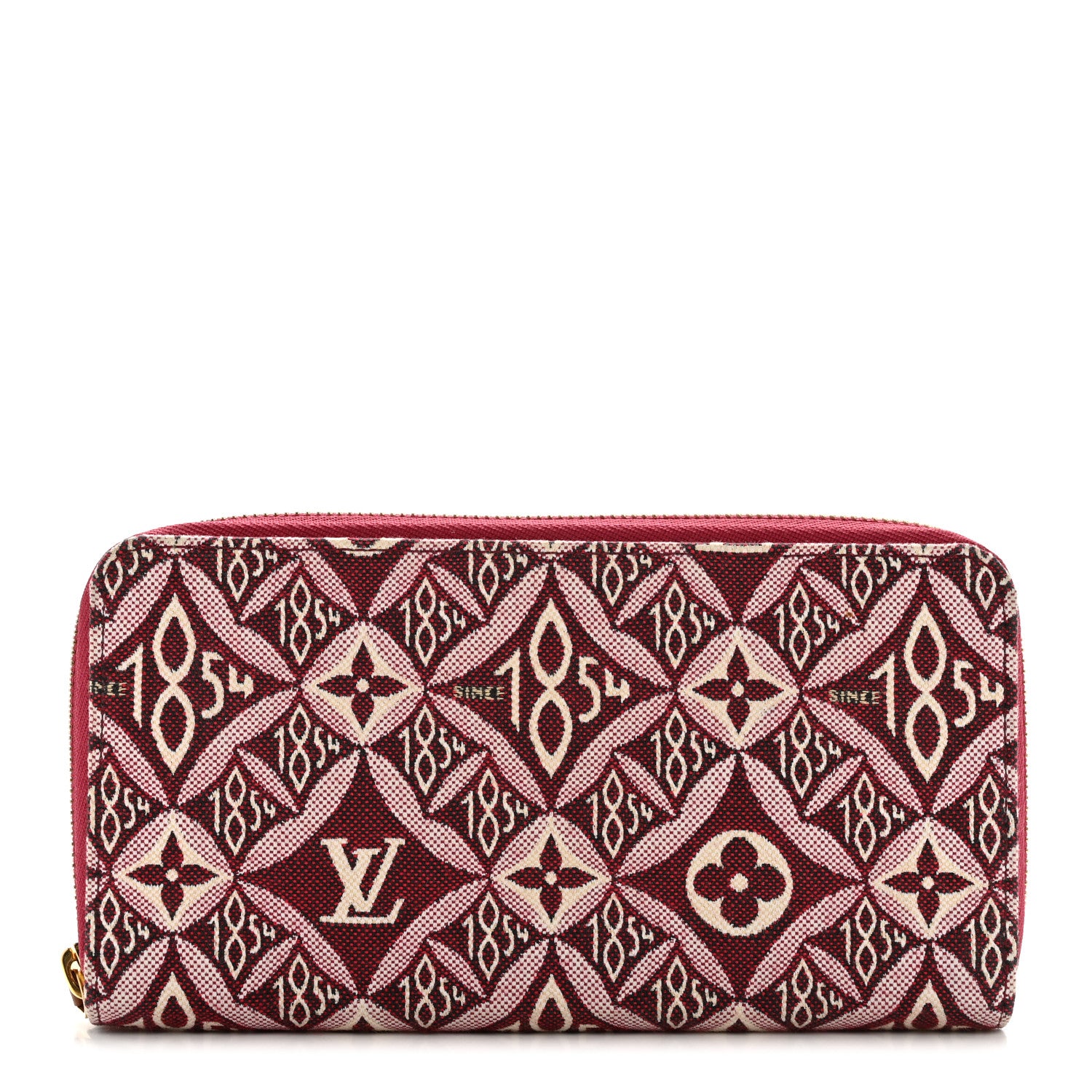 Louis Vuitton Jacquard Since 1854 Zippy Wallet Bordeaux 1873281