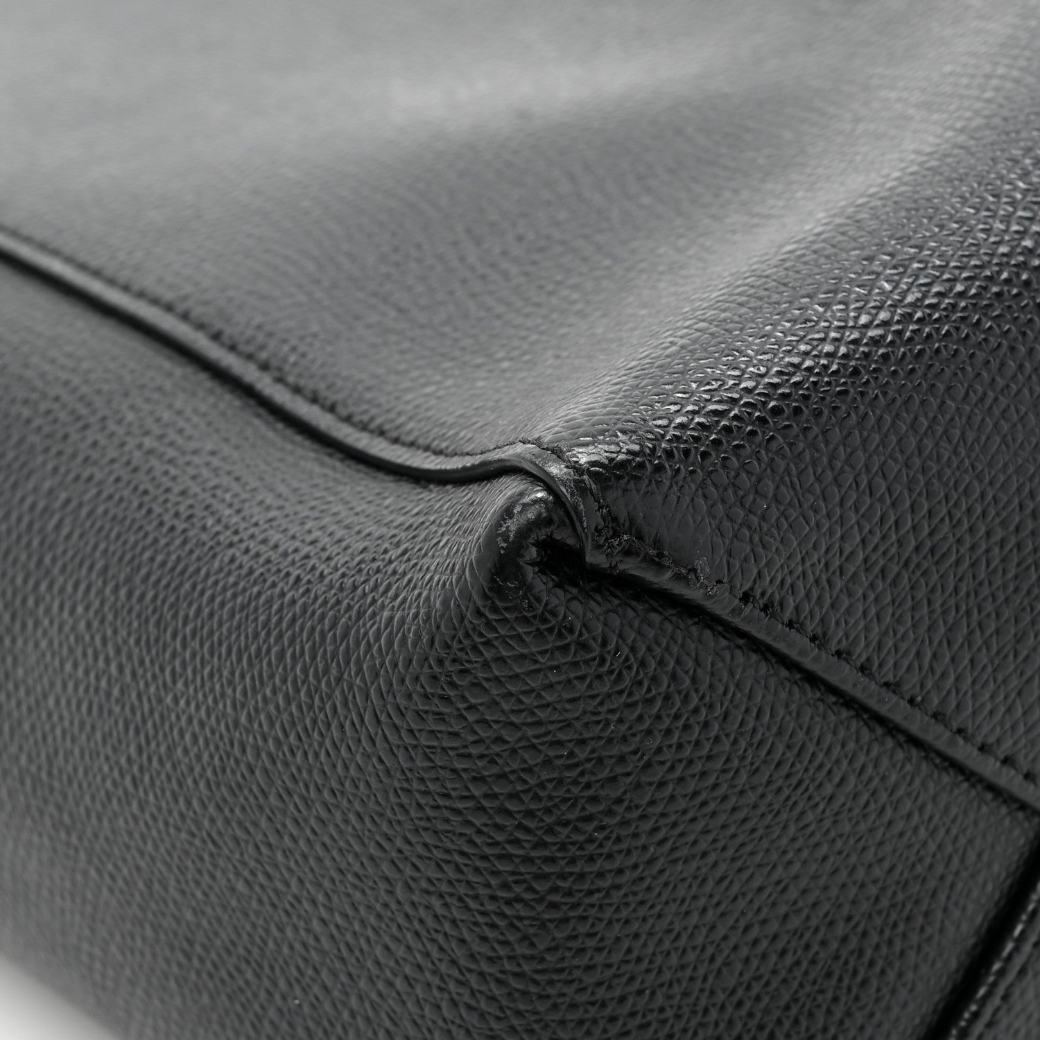 Celine Grained Calfskin Small Vertical Cabas Black 10 of 13
