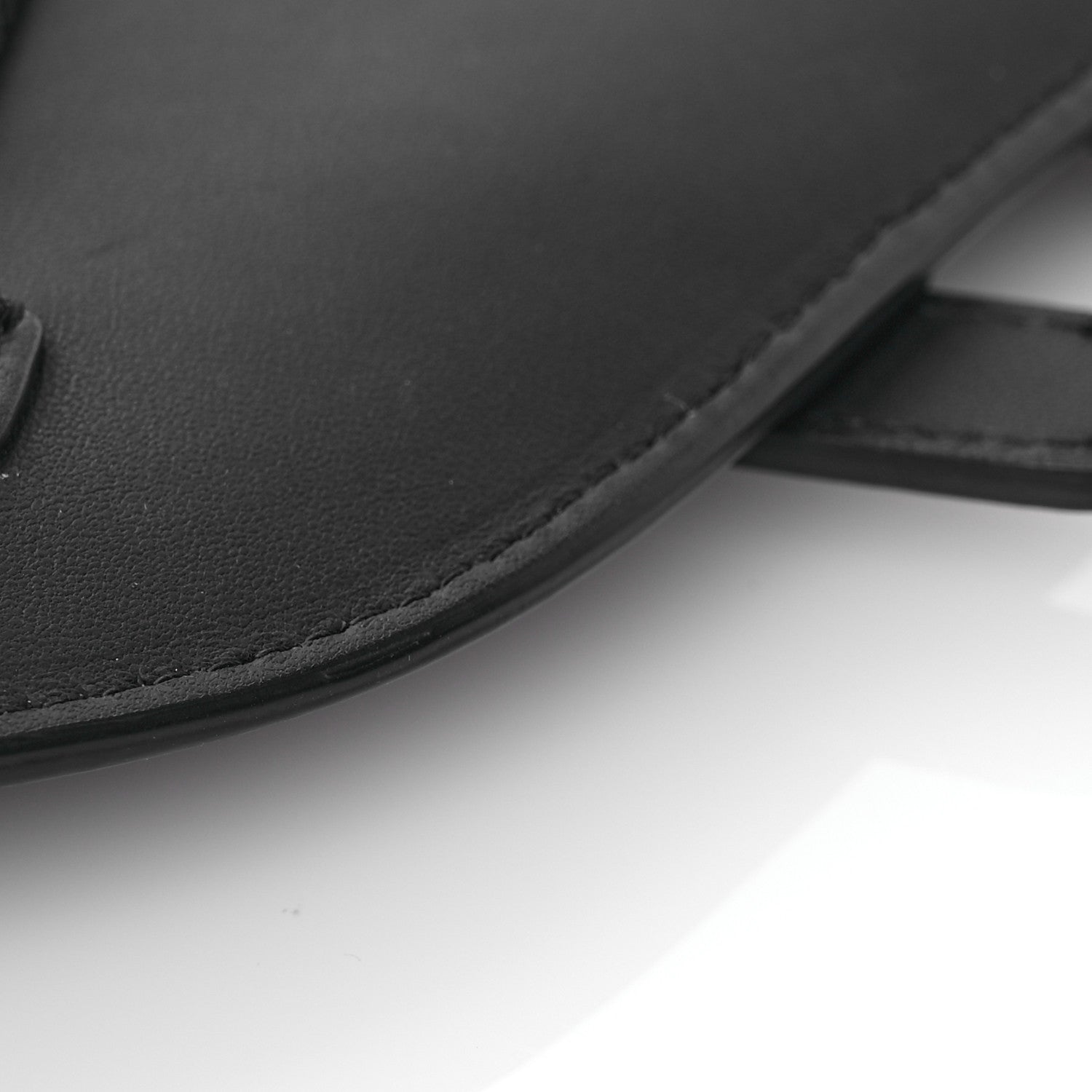 Christian Dior Ultra Matte Calfskin Saddle Belt Bag Black 11 of 13