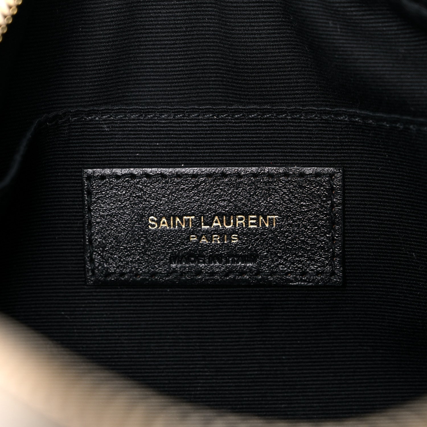 Saint Laurent Calfskin Matelasse Monogram Lou Camera Bag Crema Soft 6 of 10