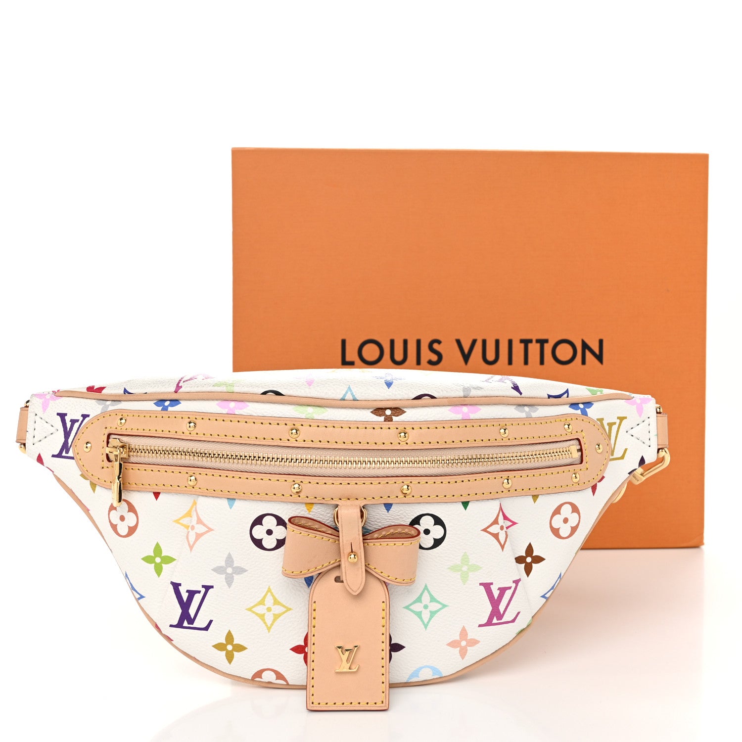 Louis Vuitton LV X TM Monogram Multicolor High Rise Bumbag White 10 of 10