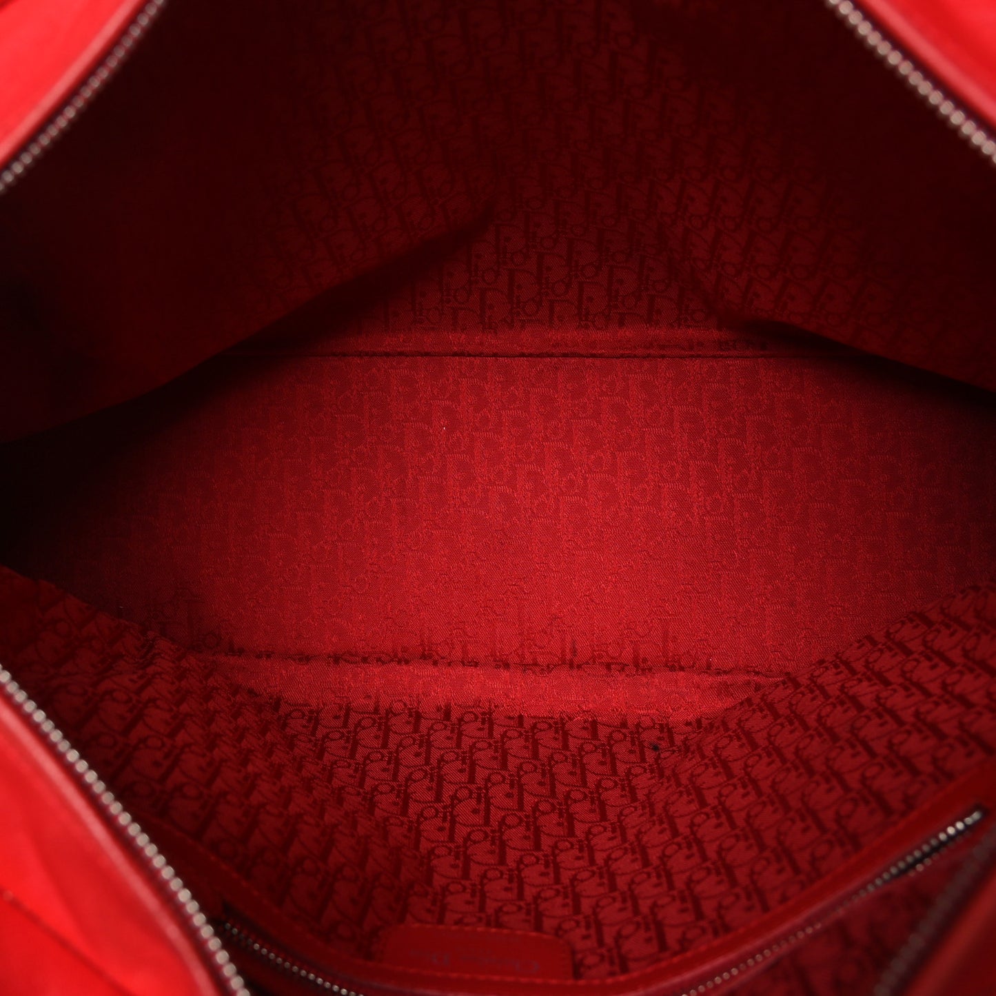 Lambskin Cannage XL Lady Dior Red