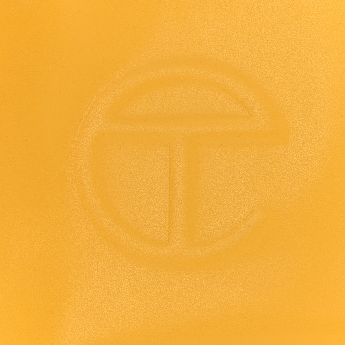 Vegan Leather Small Shopping Bag Yellow