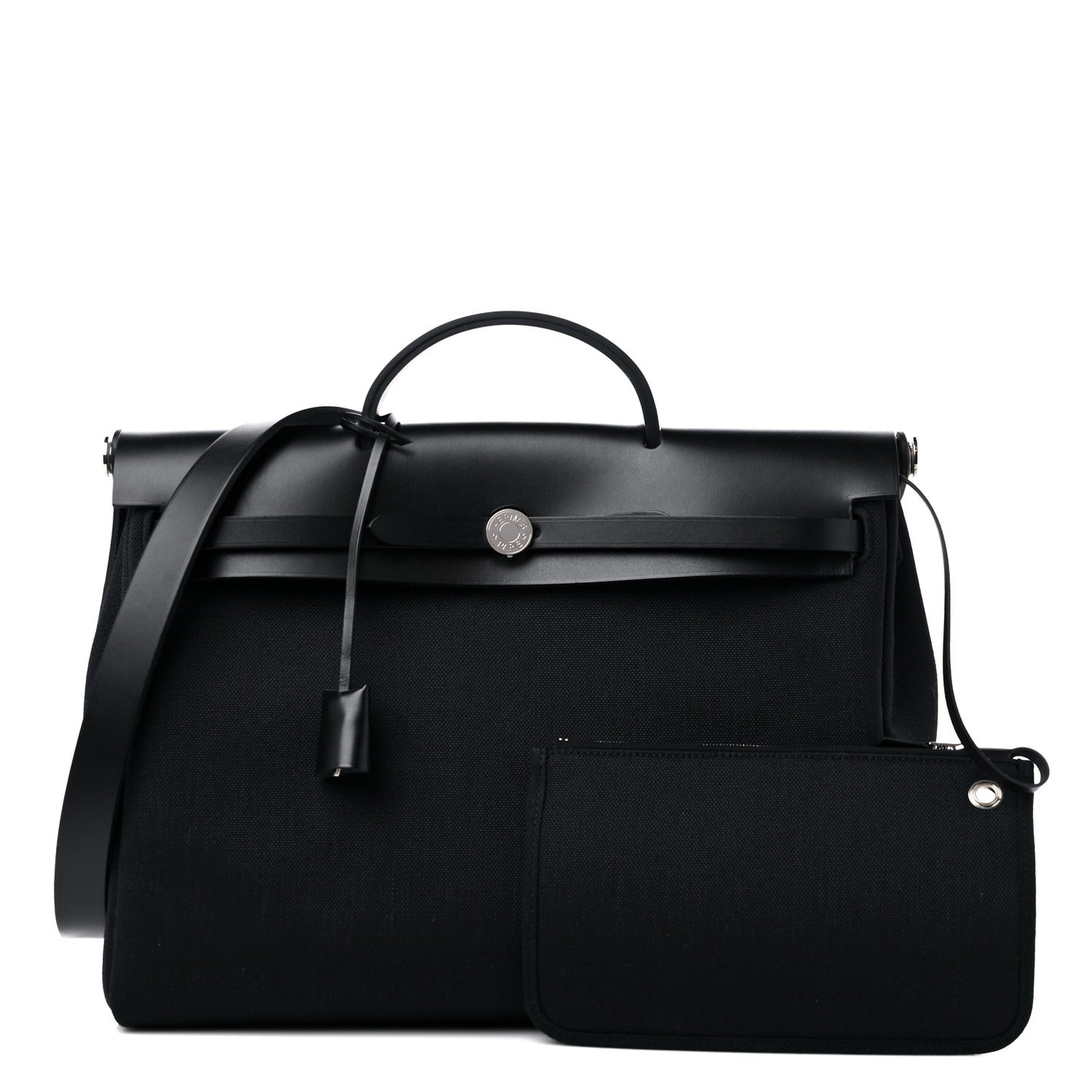 Military Toile Vache Hunter Herbag Messenger 39 Black