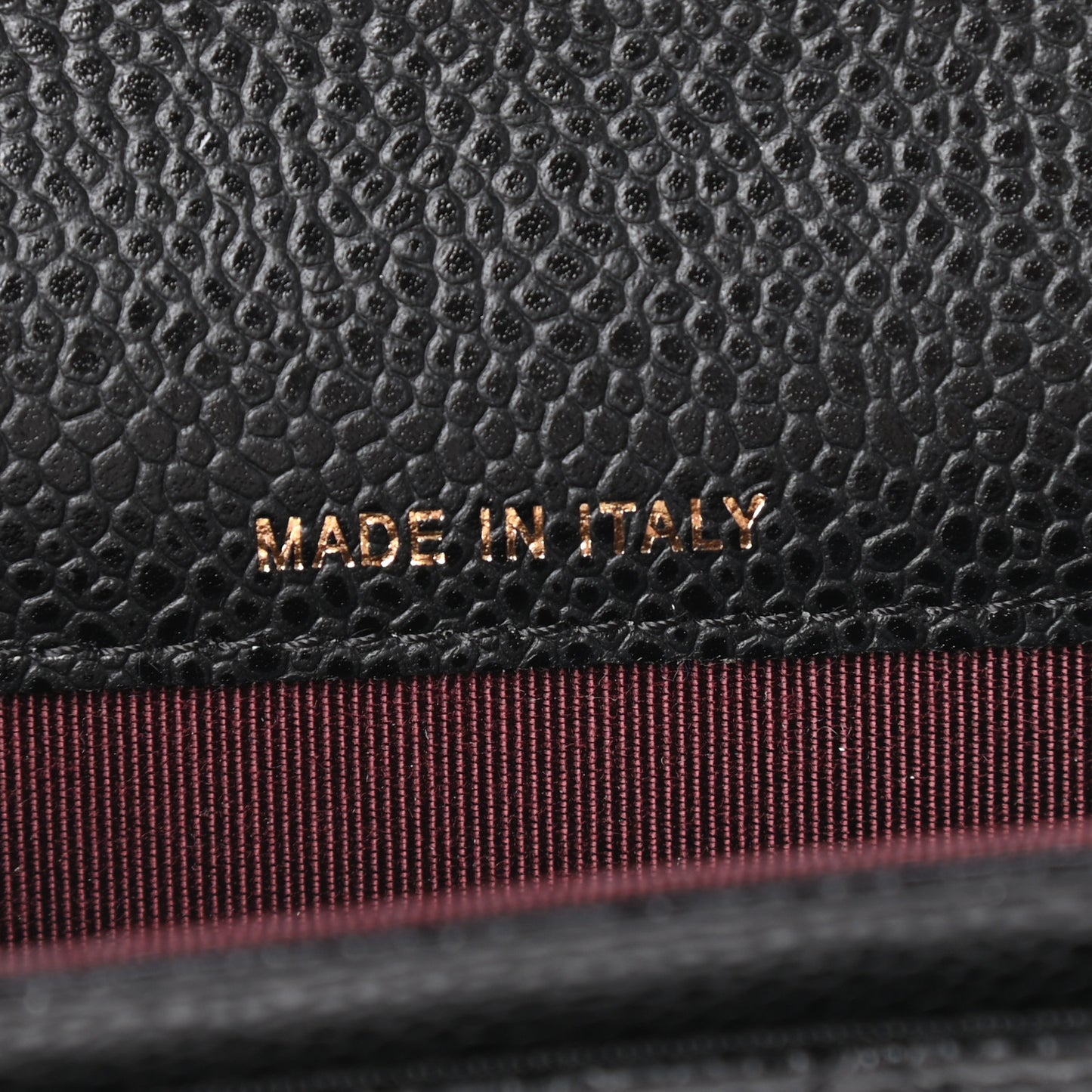 Caviar Quilted Flap Card Holder Black