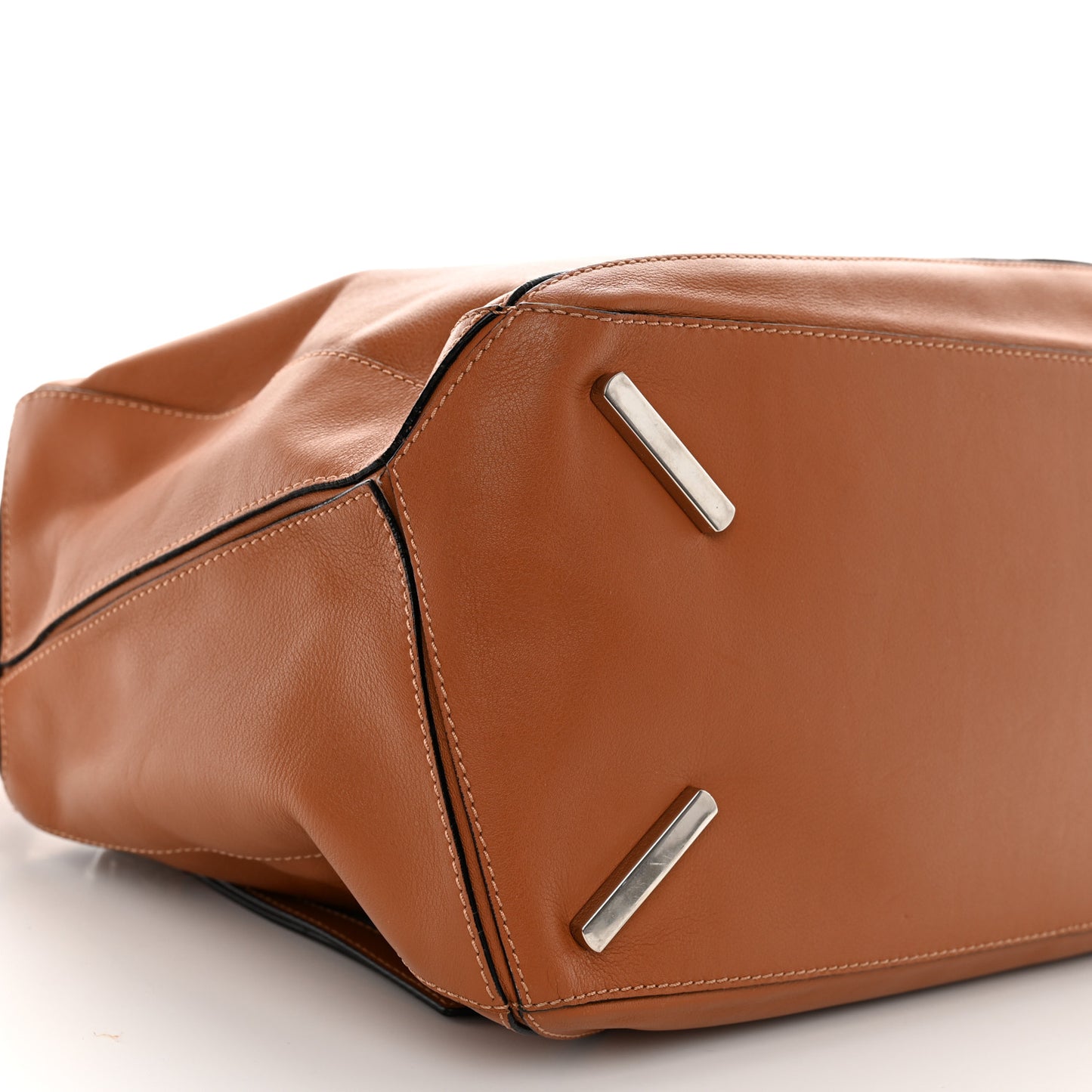Calfskin Large Puzzle Bag Tan