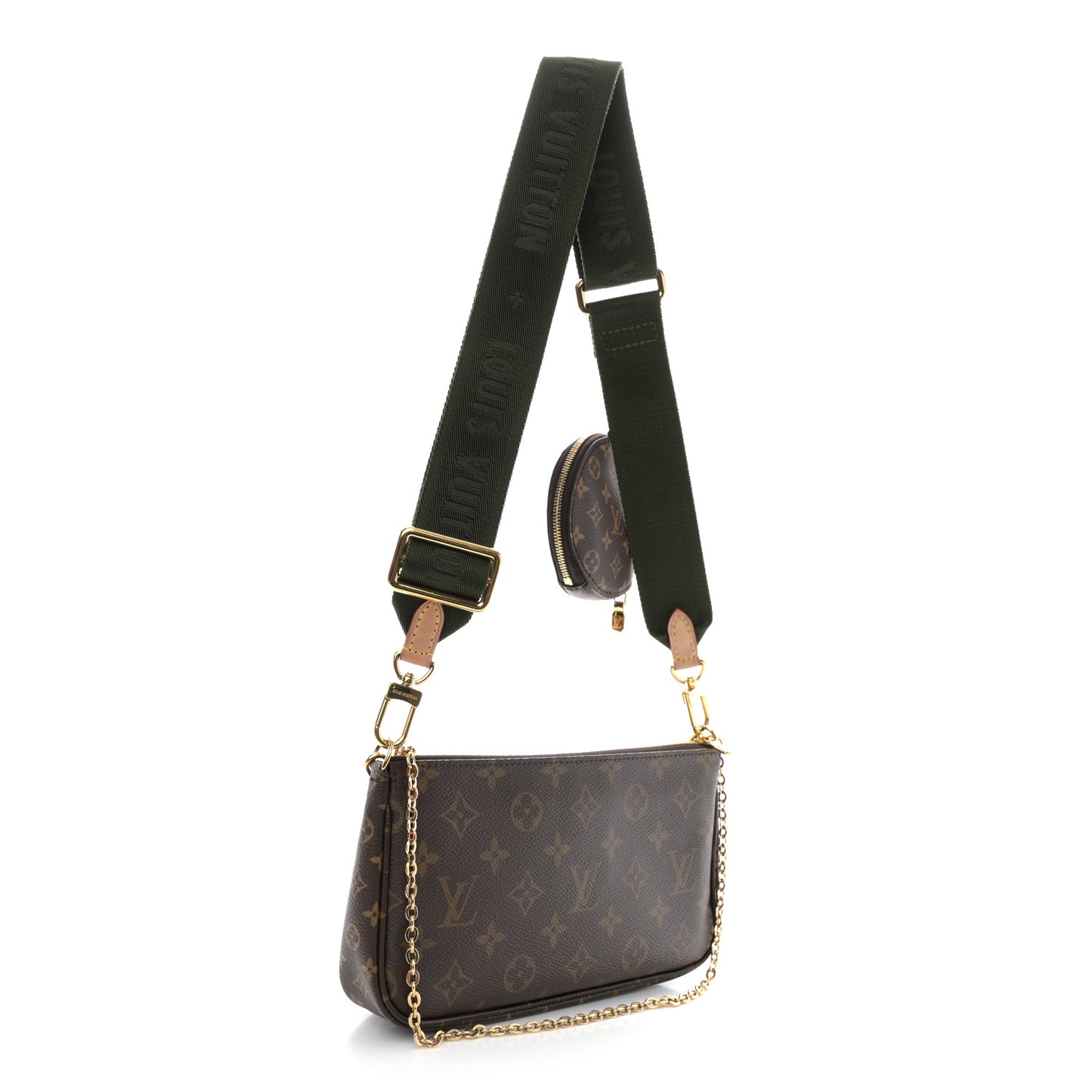 Monogram Multi Pochette Accessories Kaki