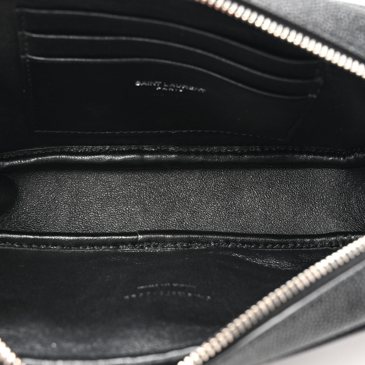 Grain De Poudre Matelasse Monogram Mini Lou Camera Bag Black