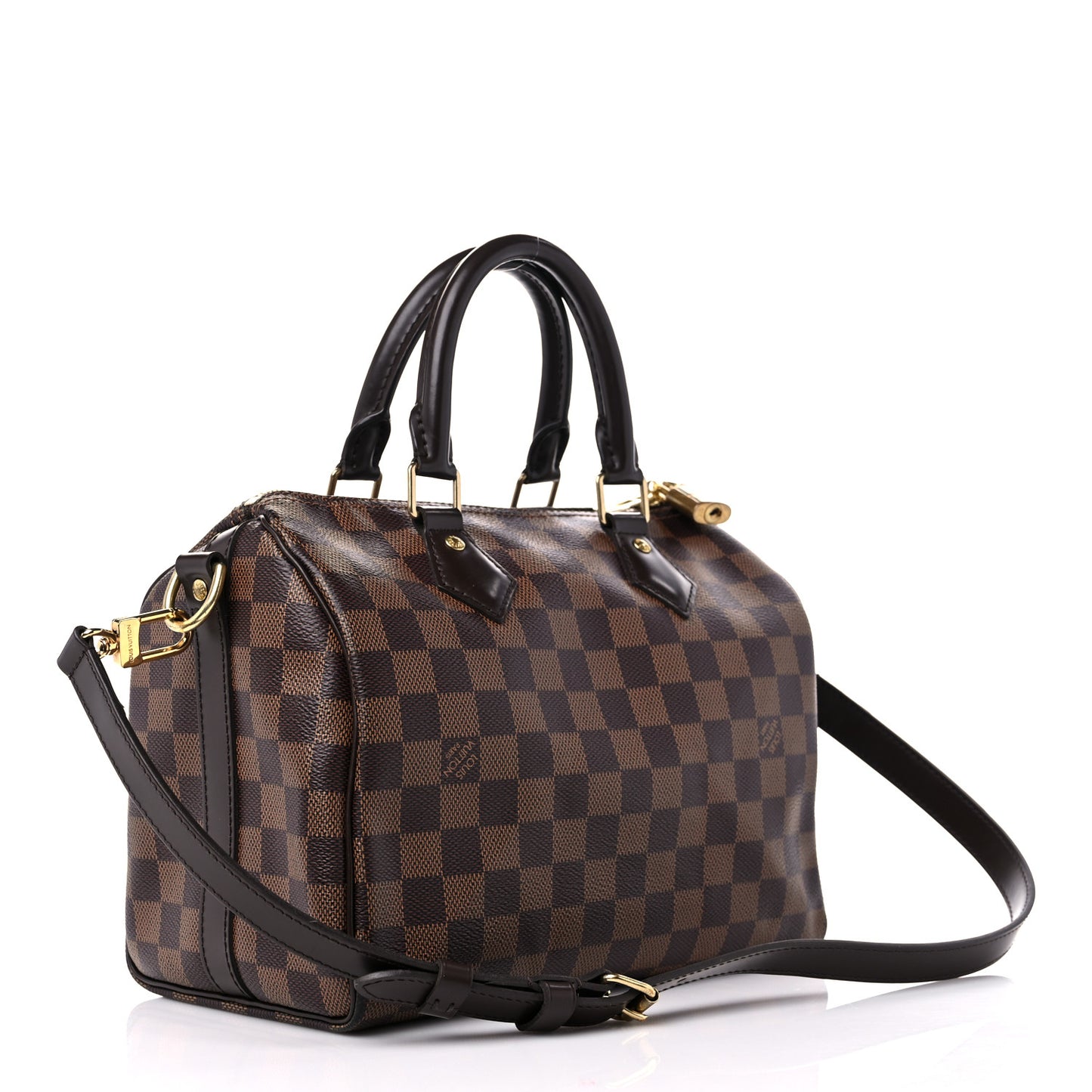 Damier Ebene Speedy Bandouliere 25