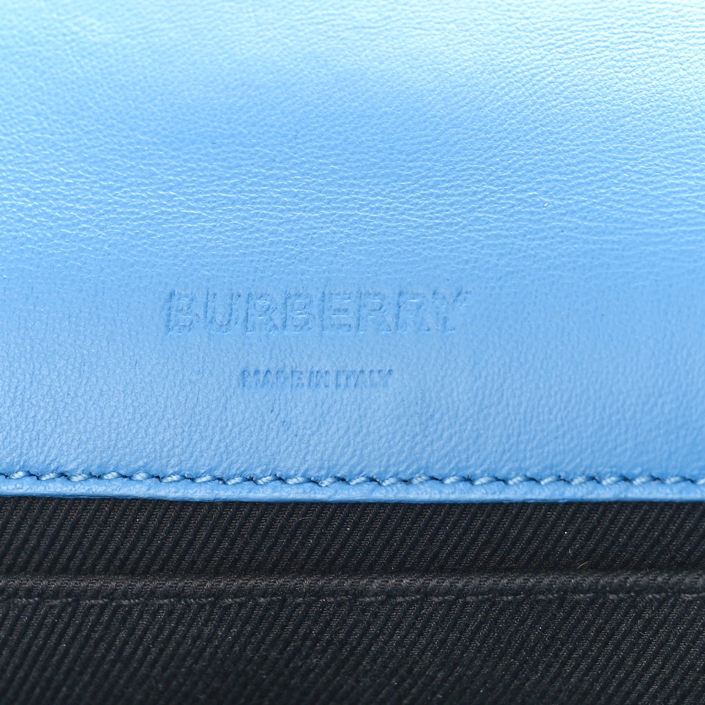 Lambskin Quilted Small Lola Bag Blue