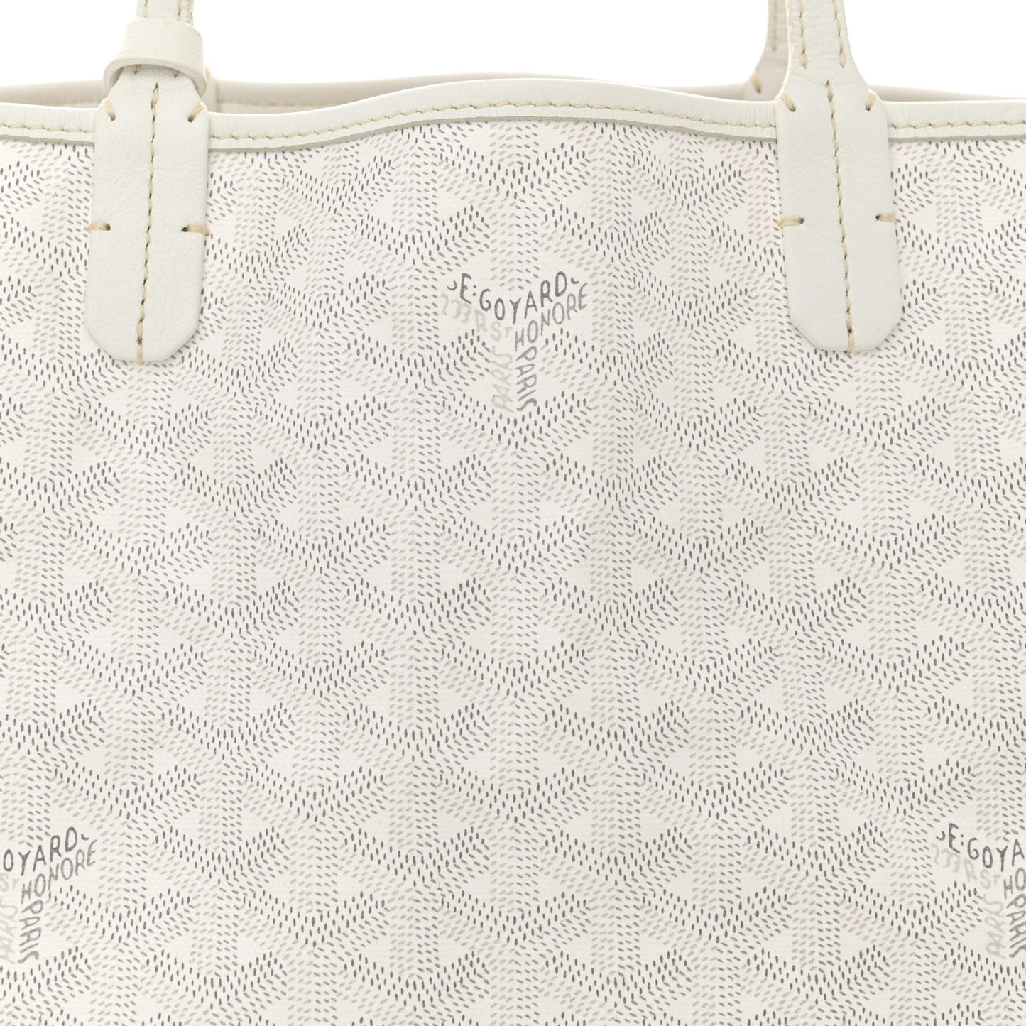 Goyardine Saint Louis PM White