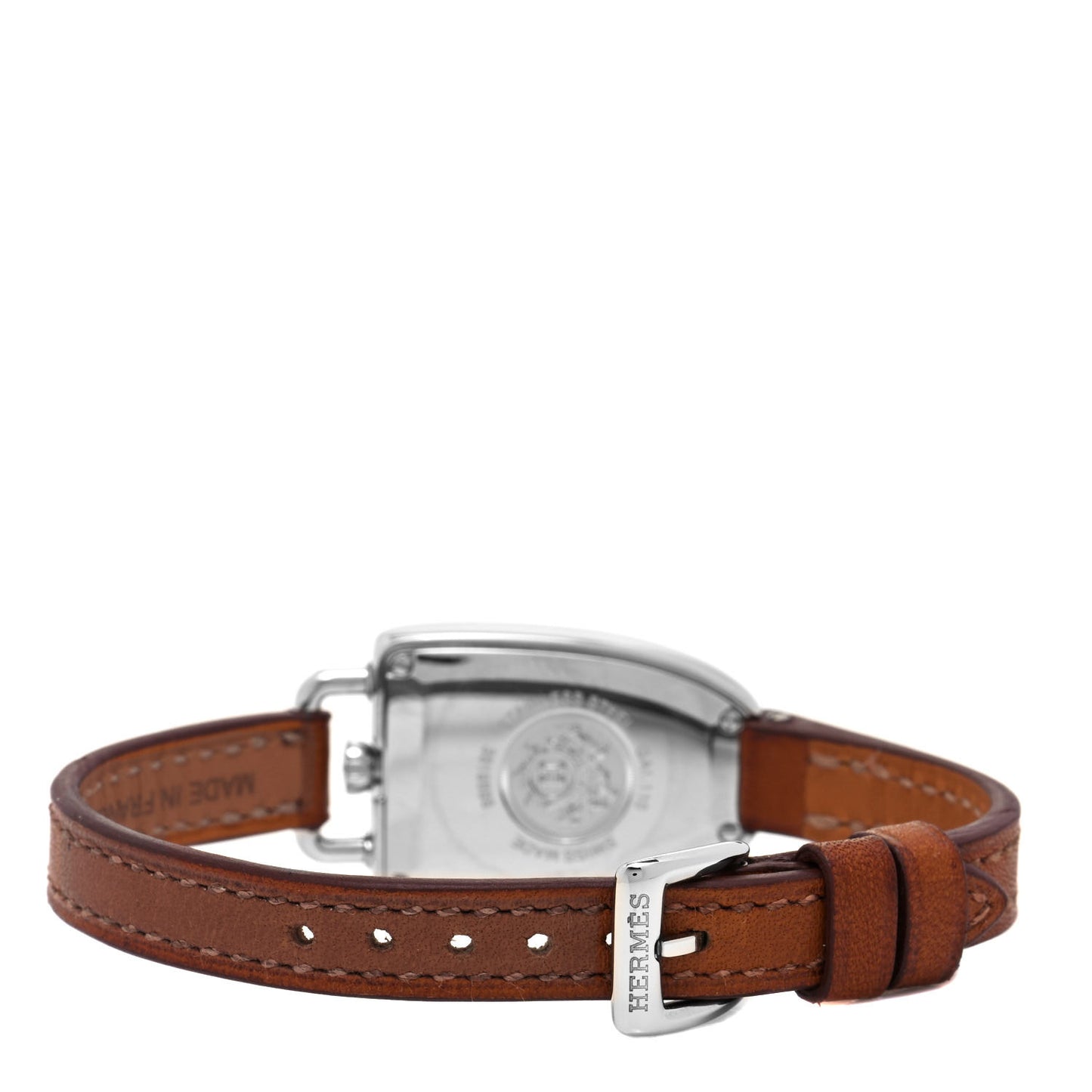 Stainless Steel Barenia 20mm Galop Quartz Watch Fauve