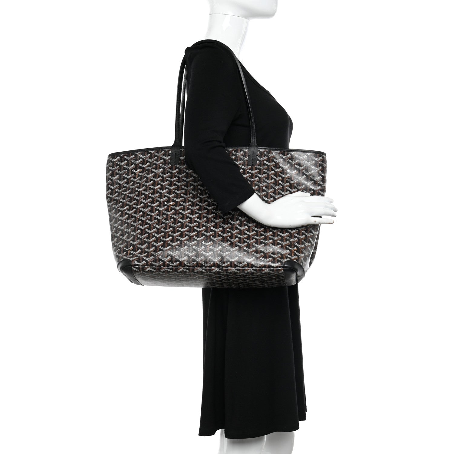 Goyard Goyardine Artois MM Black 2 of 10