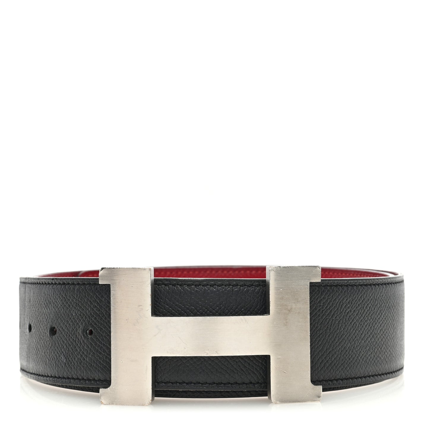 Epsom 42mm Constance 2 H Belt 80 32 Black Rouge Vif