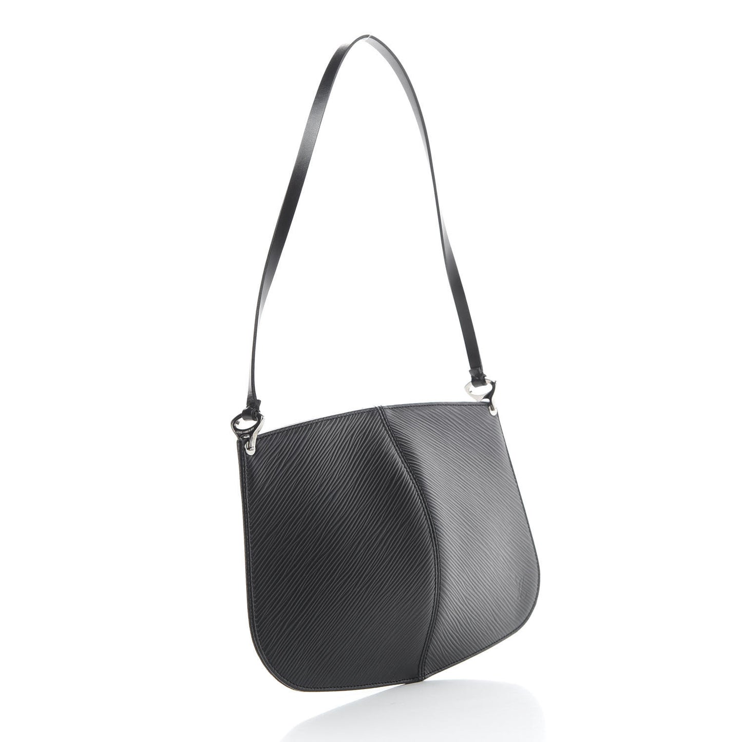 Epi Demi Lune Pochette Black