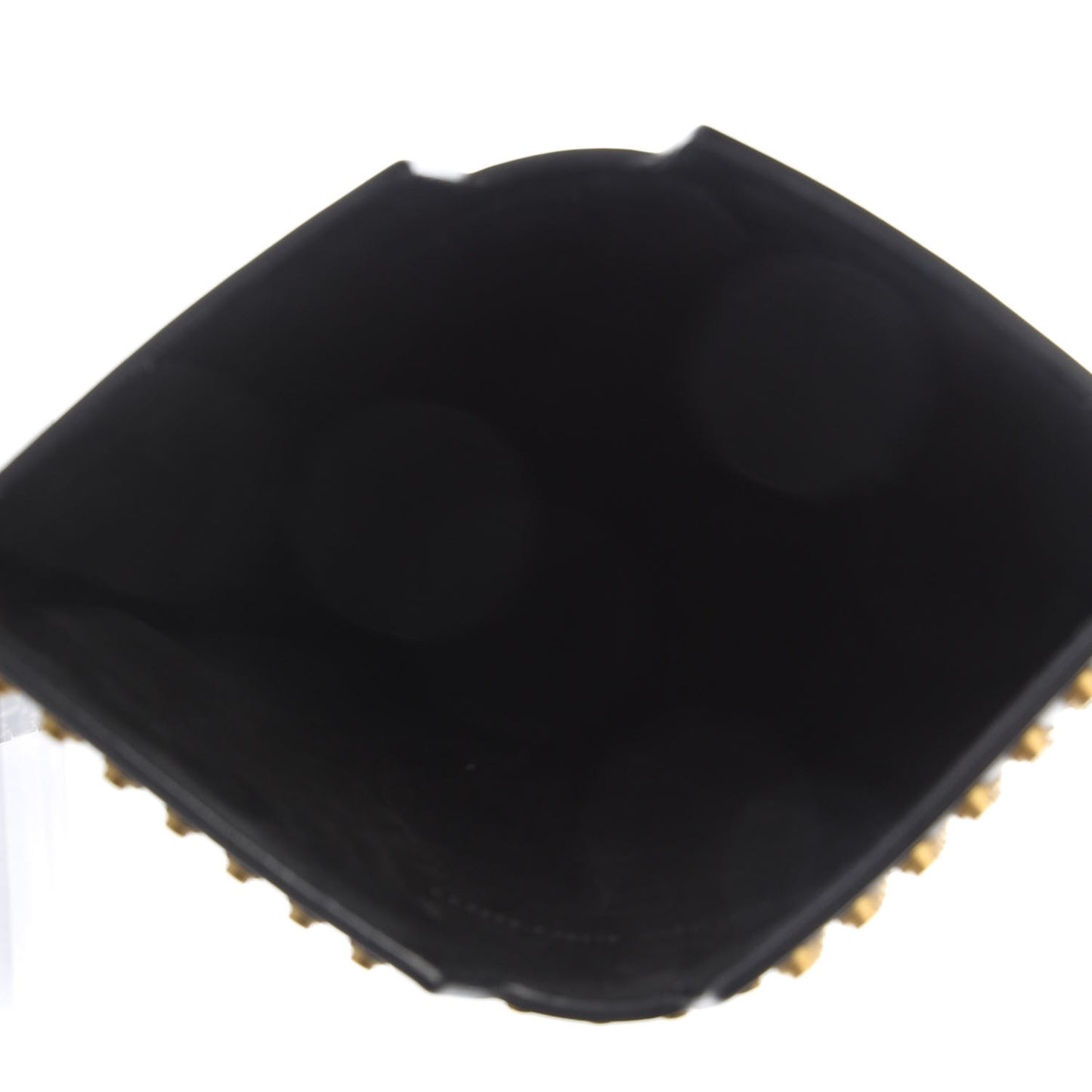 Calfskin Studded iPad Case Black
