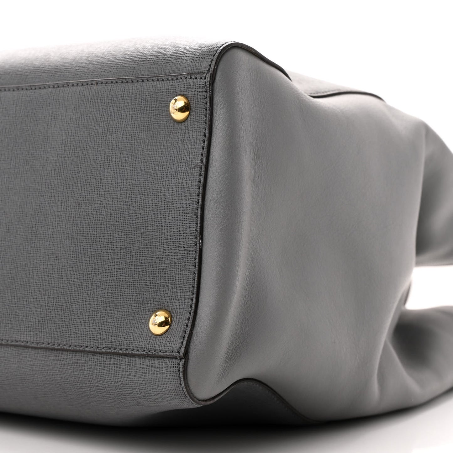 Vitello Large 2Jours Tote Grigio Grigio Chiaro