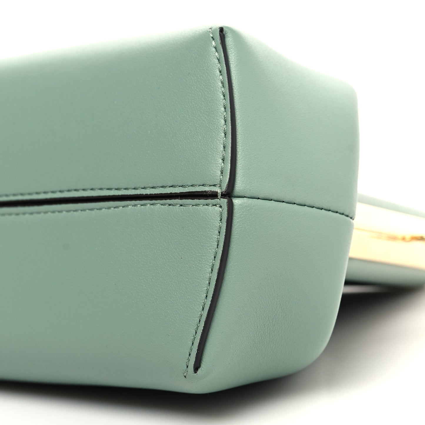 Shiny Nappa Small Fendi First Menta