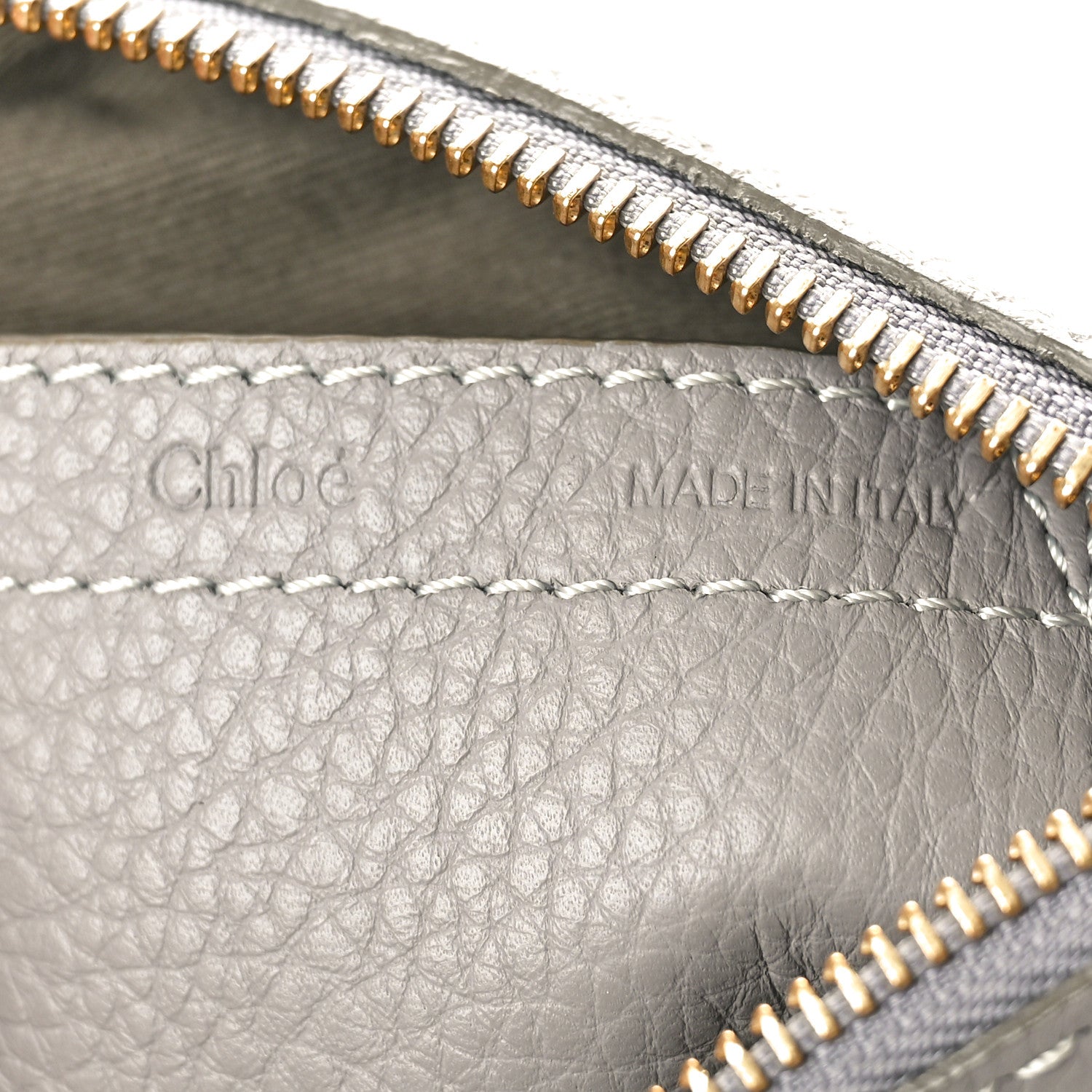 Chloe Calfskin Mini Marcie Satchel Cashmere Grey 6 of 10