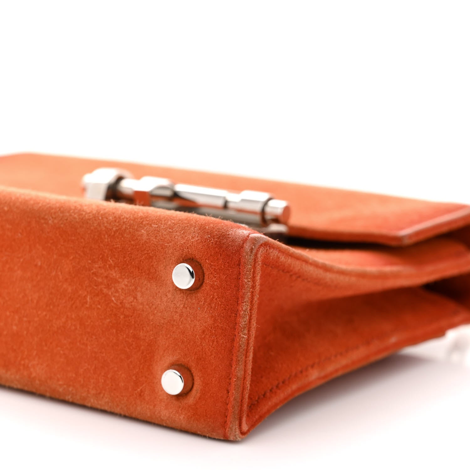 Hermes Veau Doblis Mini Verrou Chaine Bag 10 of 11