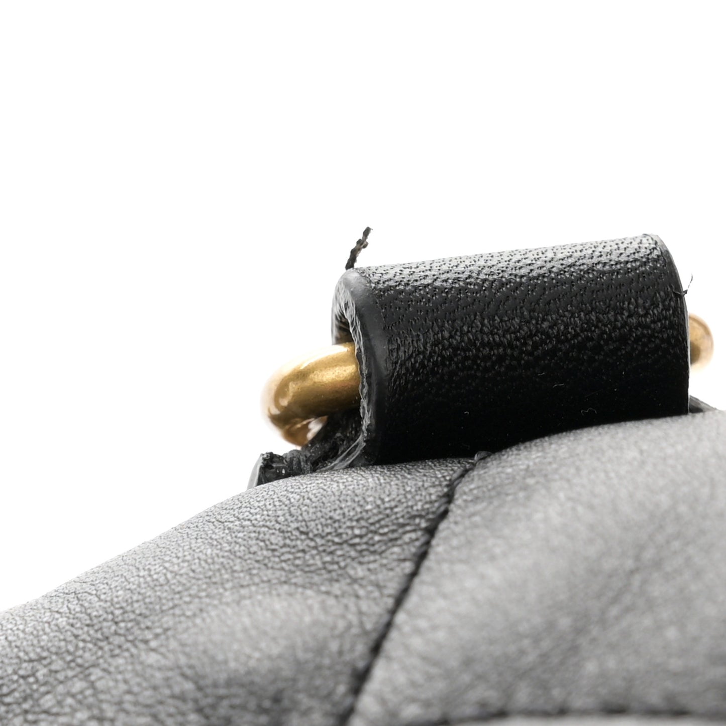 Calfskin Quilted ES Giant Travel Bag Black