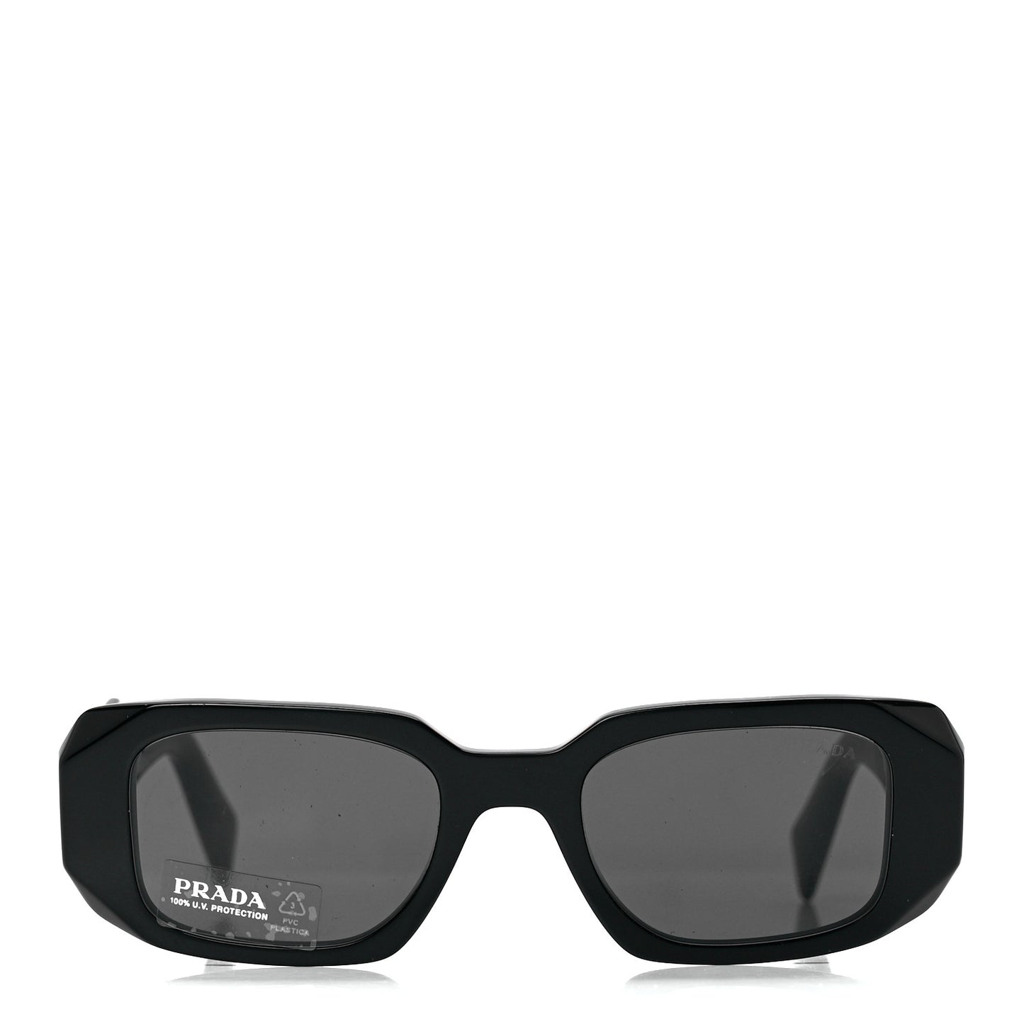Acetate Symbole Sunglasses SPR 17W Black