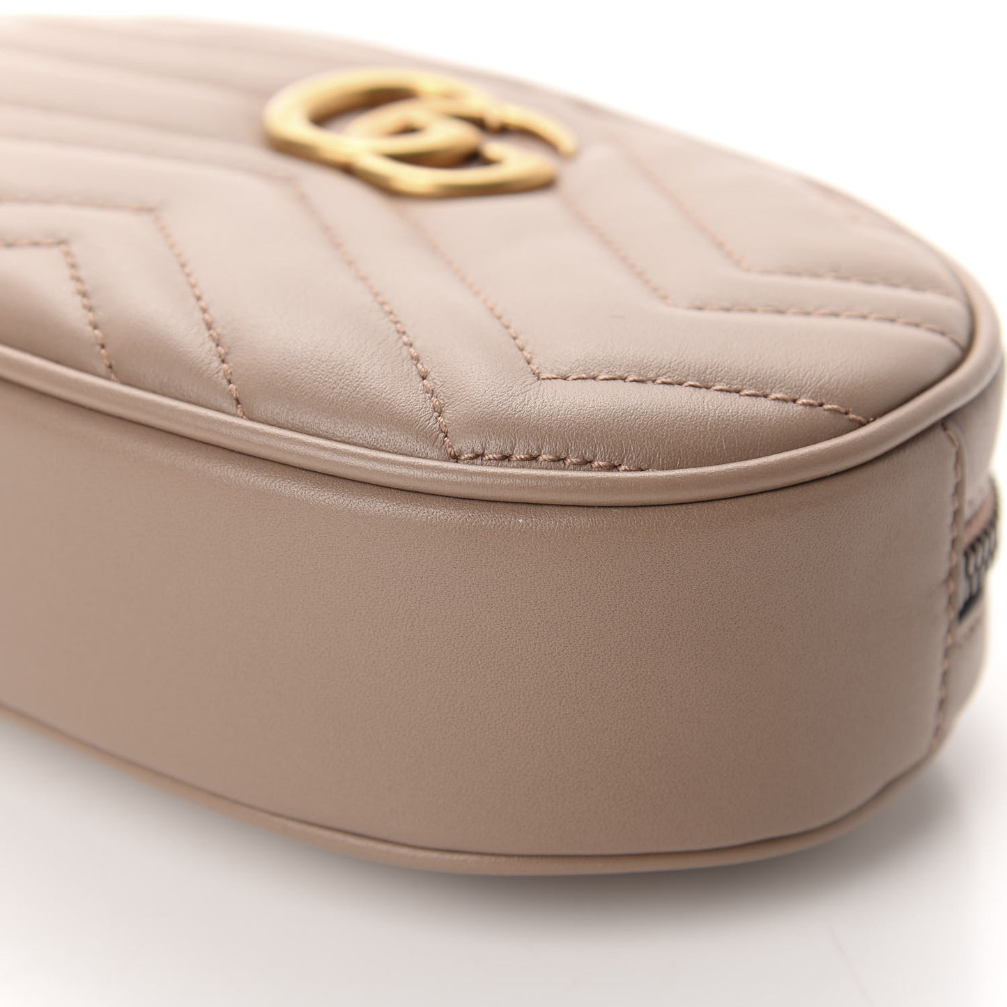 Calfskin Matelasse GG Marmont Belt Bag 90 36 Porcelain Rose