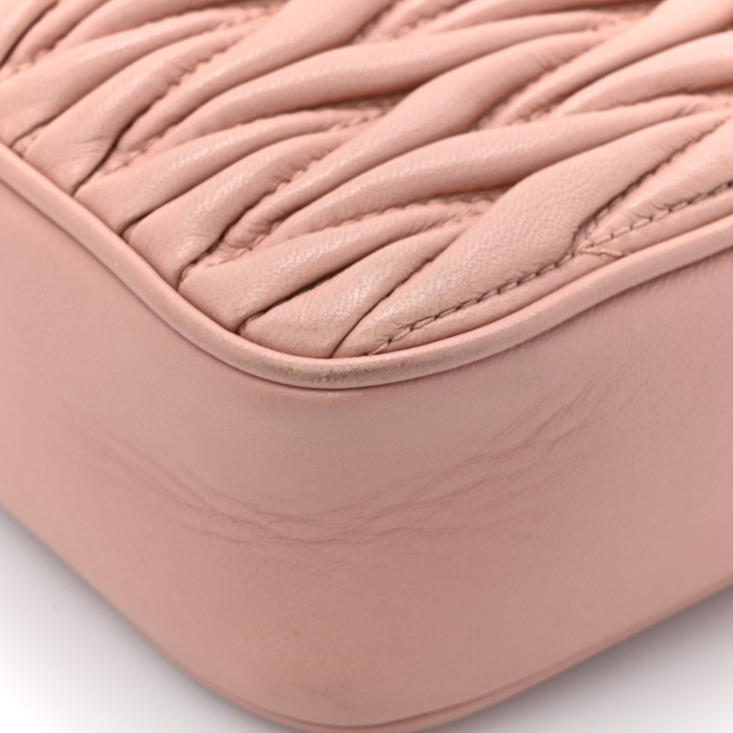 Nappa Matelasse Crossbody Bag Orchidea