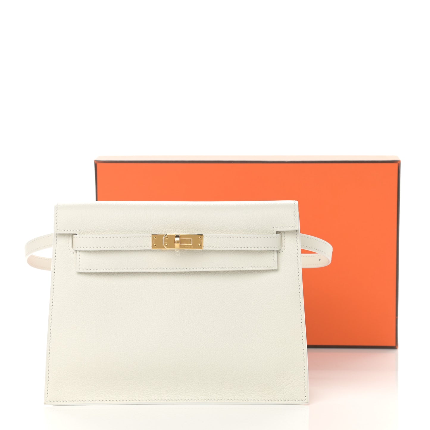 Evercolor Kelly Danse II Belt Bag White