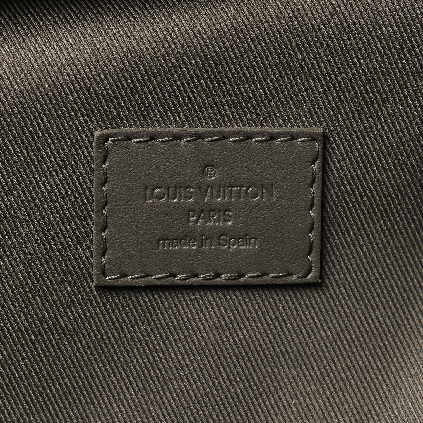Grained Calfskin Aerogram Takeoff Backpack Grey