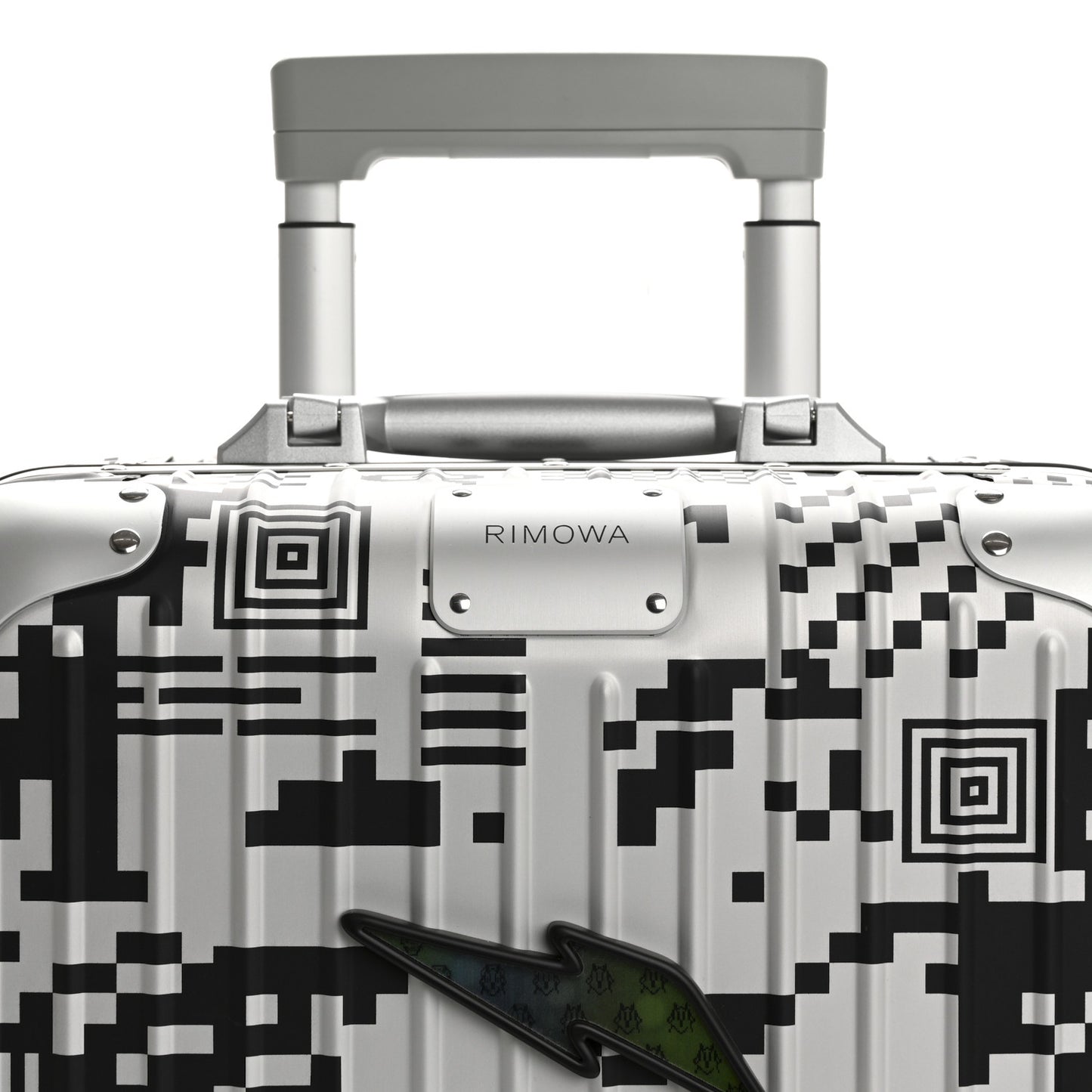 X RTFKT Polycarbonate Printed Original Twist Cabin Silver Black