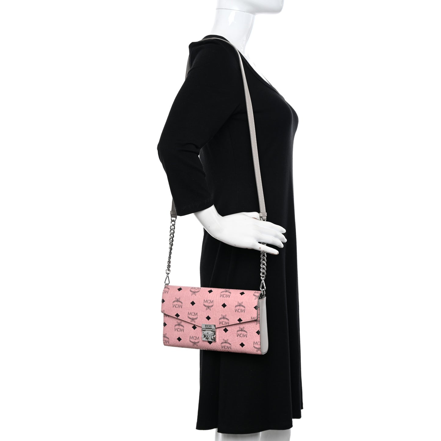 Visetos Medium Millie Crossbody Bag Soft Pink