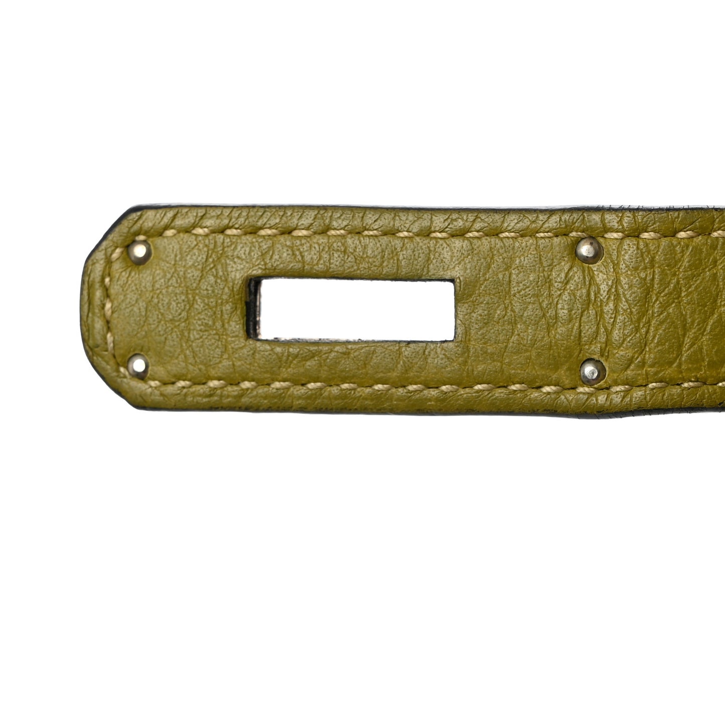 Taurillon Clemence Birkin 35 Vert Chartreuse