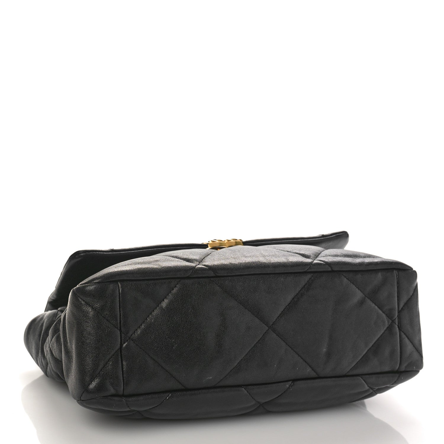 Chanel Lambskin Quilted Large Chanel 19 Flap Black 4 of 9