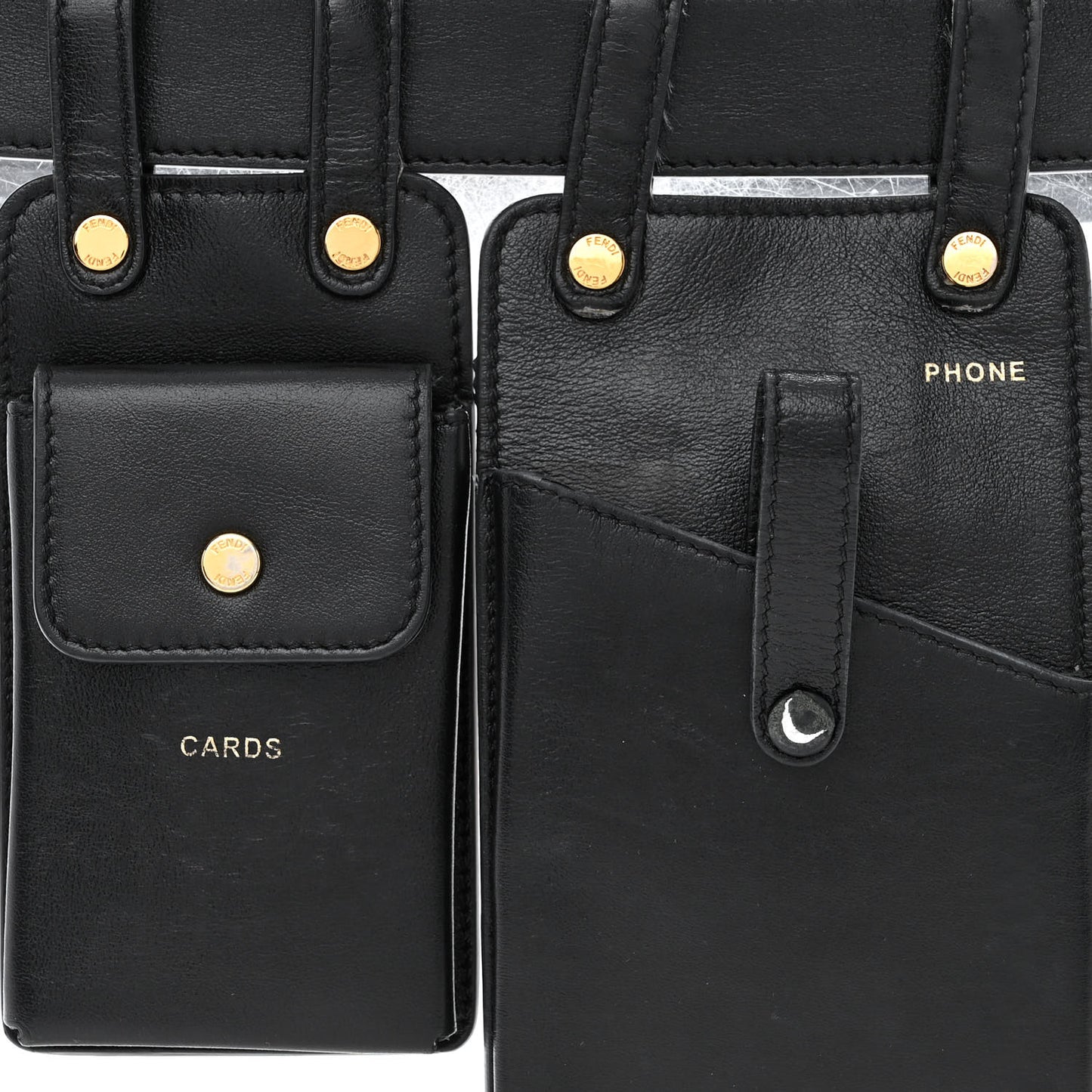 Vitello Glacier Utility Belt Pouch Black