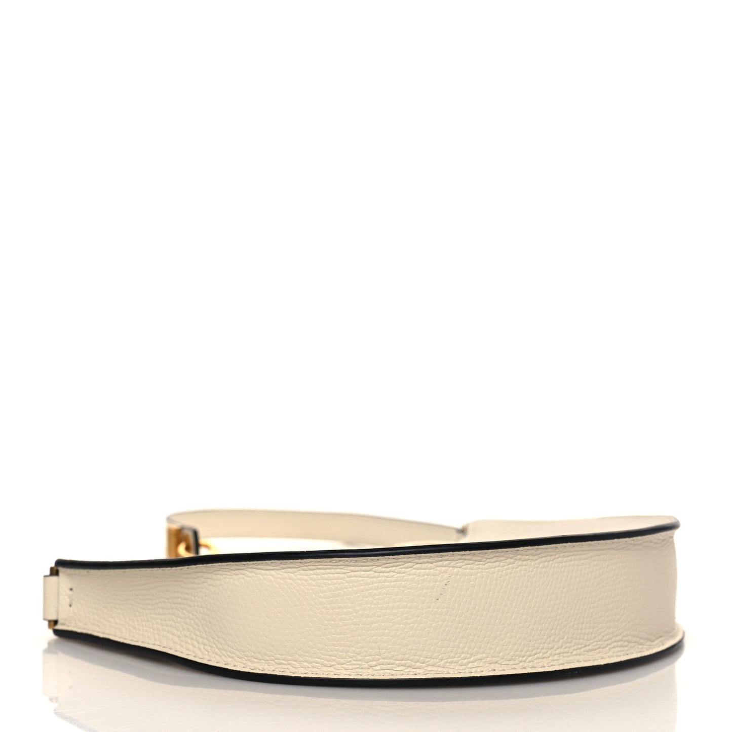 Calfskin Mini Vlogo Hobo Bag White