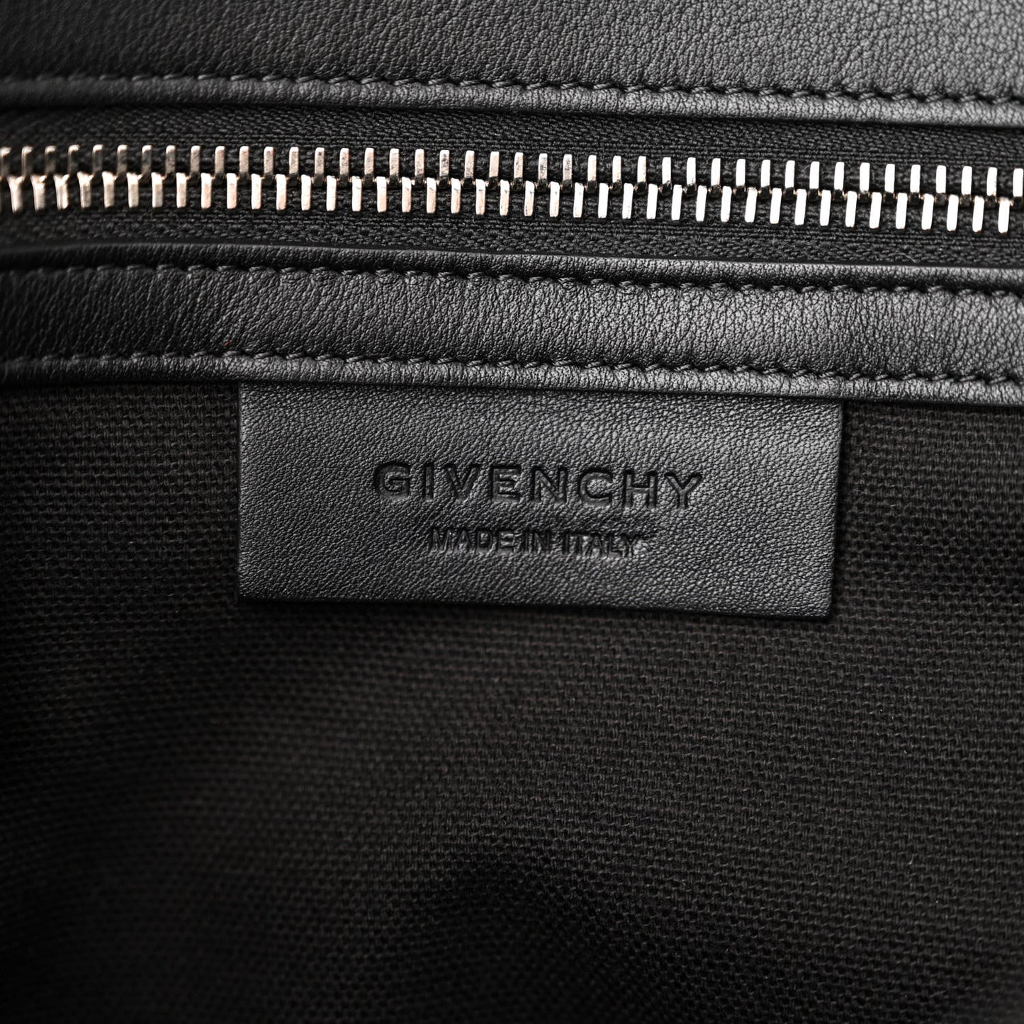 Calfskin Small Pandora Pure Flap Bag Black White
