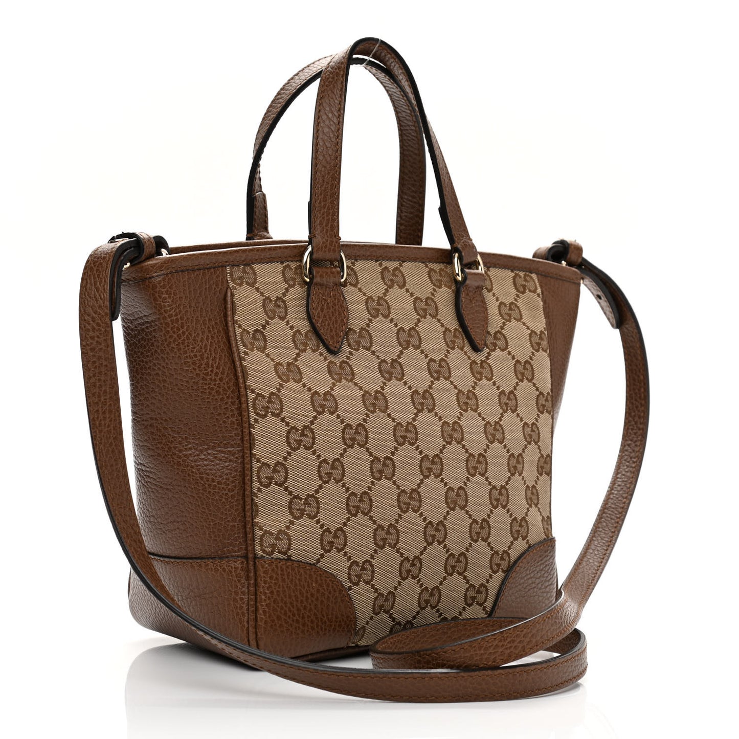 Monogram Small Bree Tote Beige Tabacco