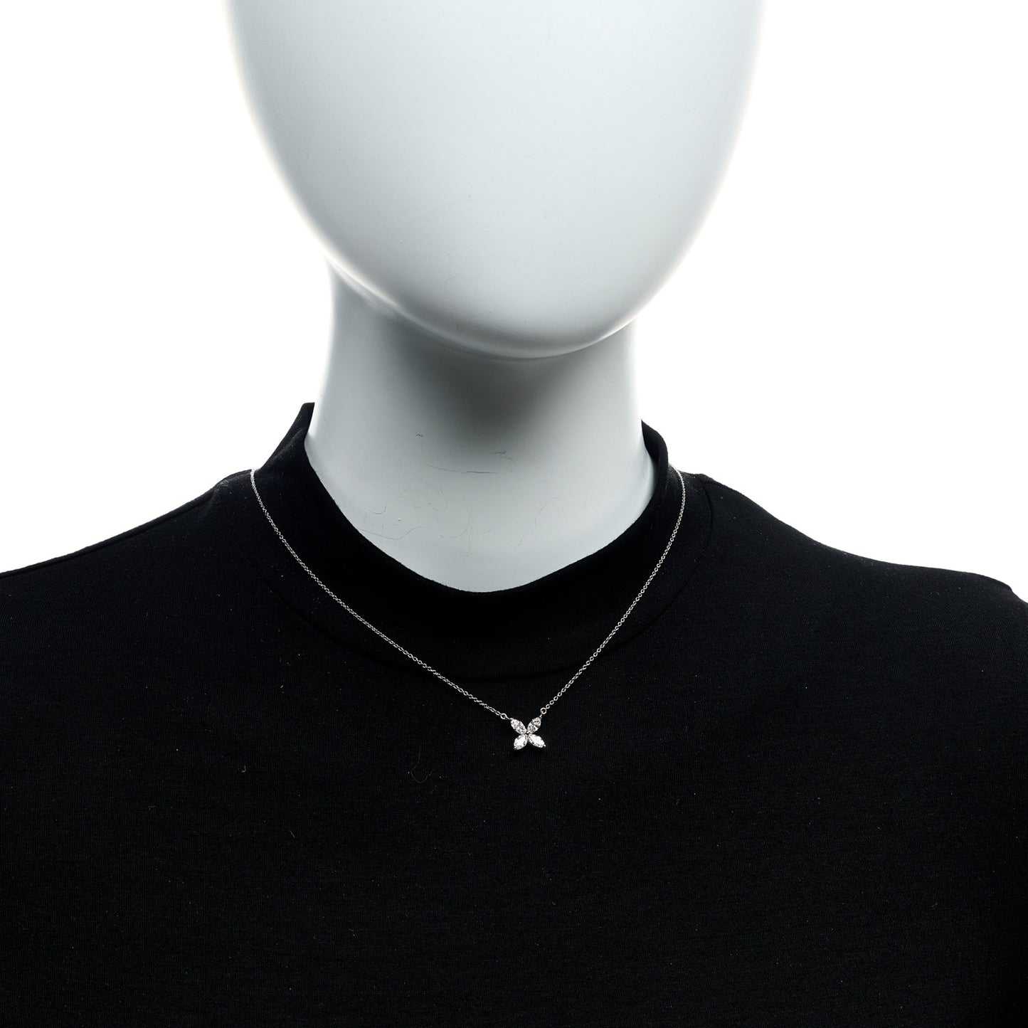 Platinum Diamond Large Victoria Necklace
